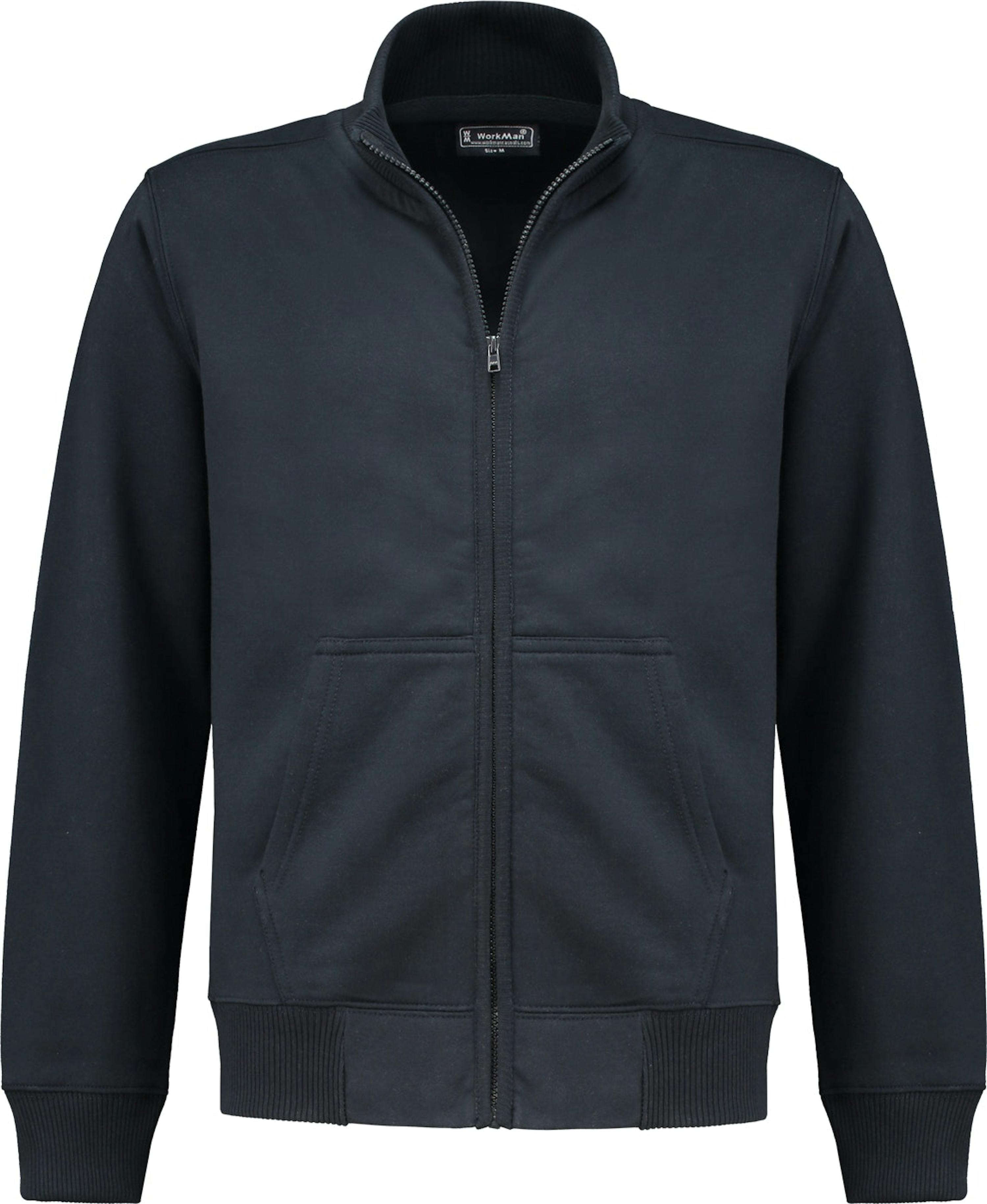 Workman sweatvest met rits - 2XL - 8502 Navy - 8502 Navy, 2XL