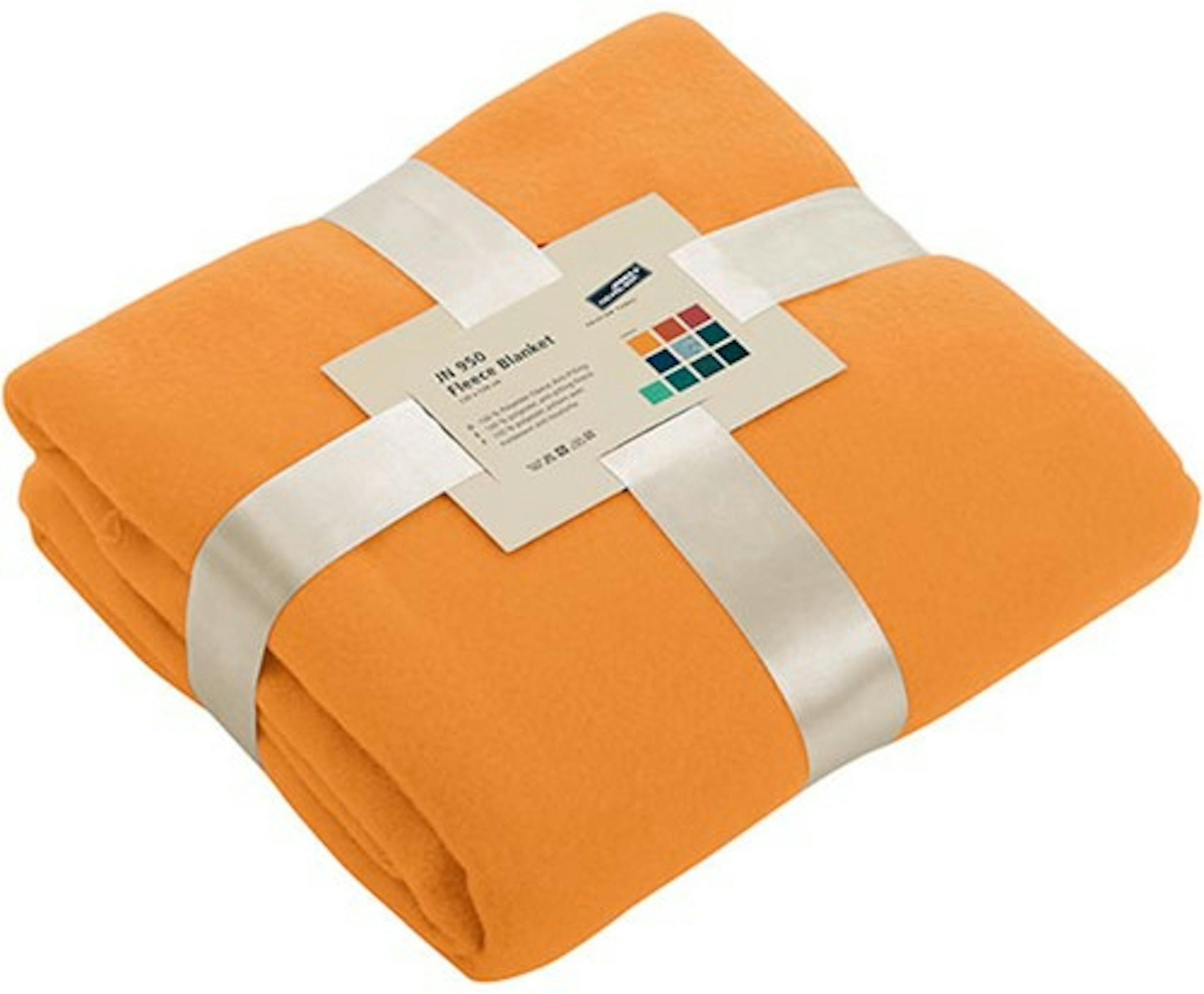 Fleecedeken - One size, Oranje