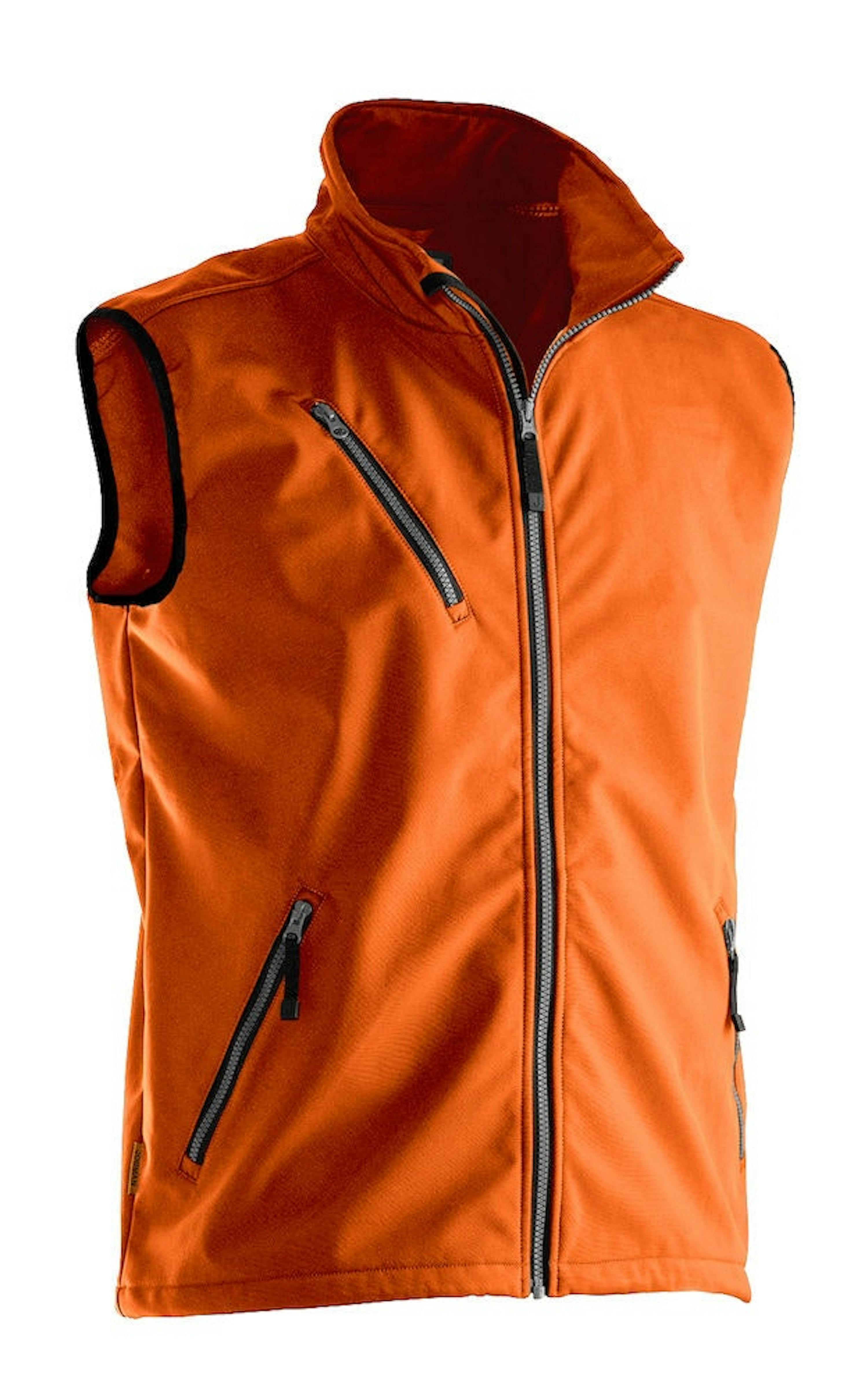 Jobman Softshell bodywarmer 7502 - Oranje 3000 - 2XL - Oranje 3000, 2XL