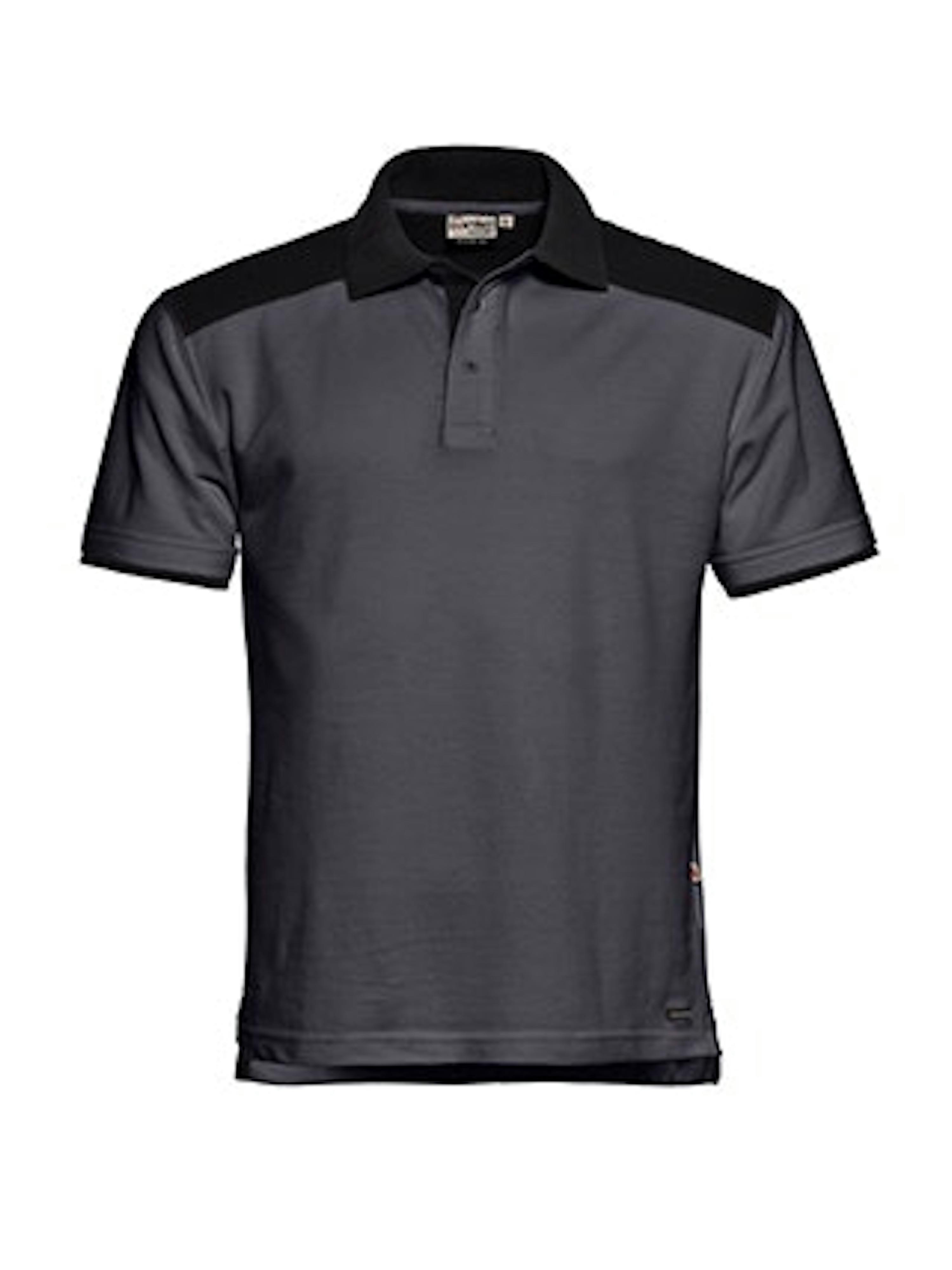 Santino poloshirt Tivoli - 4XL - Graphite / Black 8217 - Graphite / Black 8217, 4XL