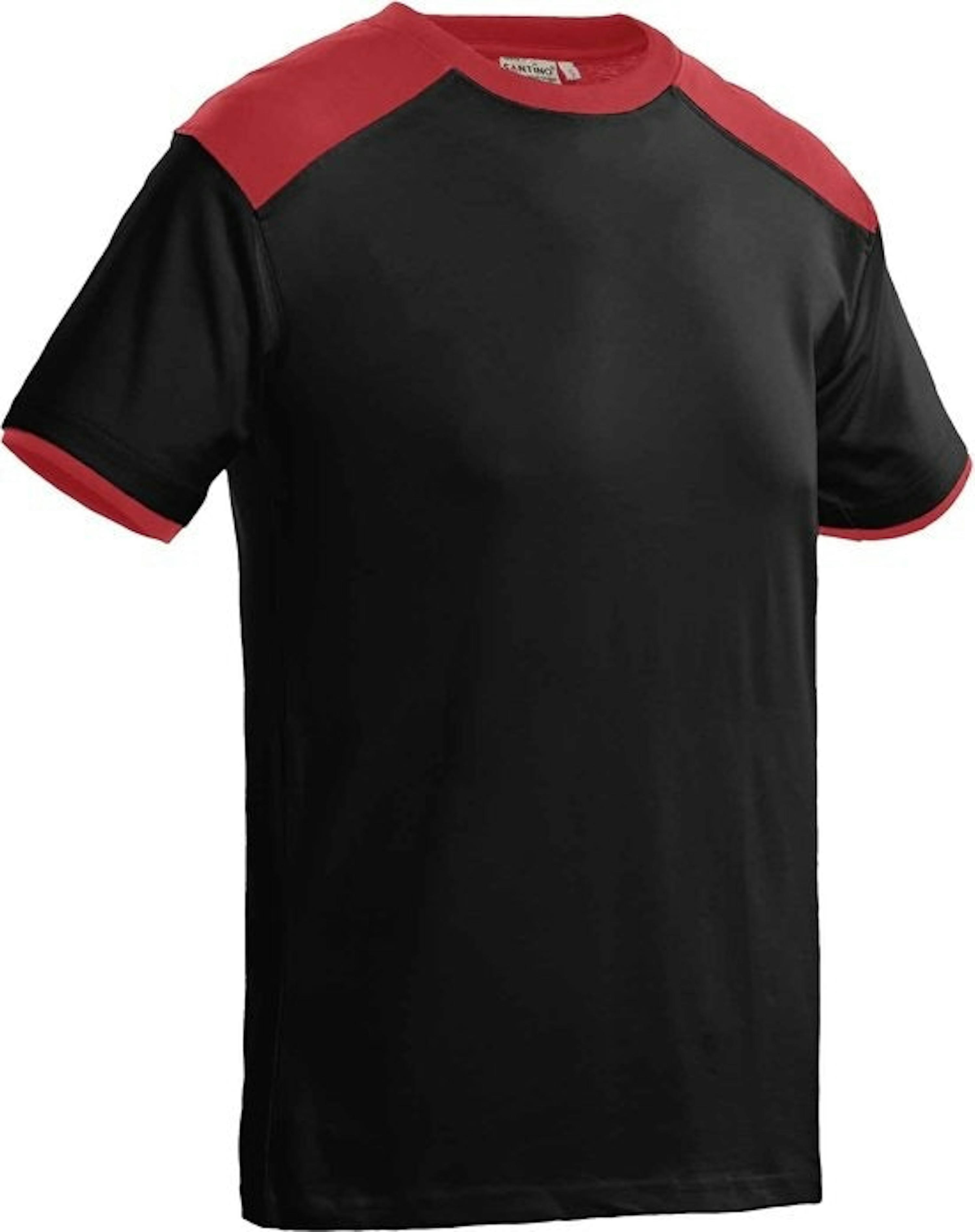 Santino T-shirt Ti√É¬´sto  - Black / Red  - 3XL - 3XL, Black / Red