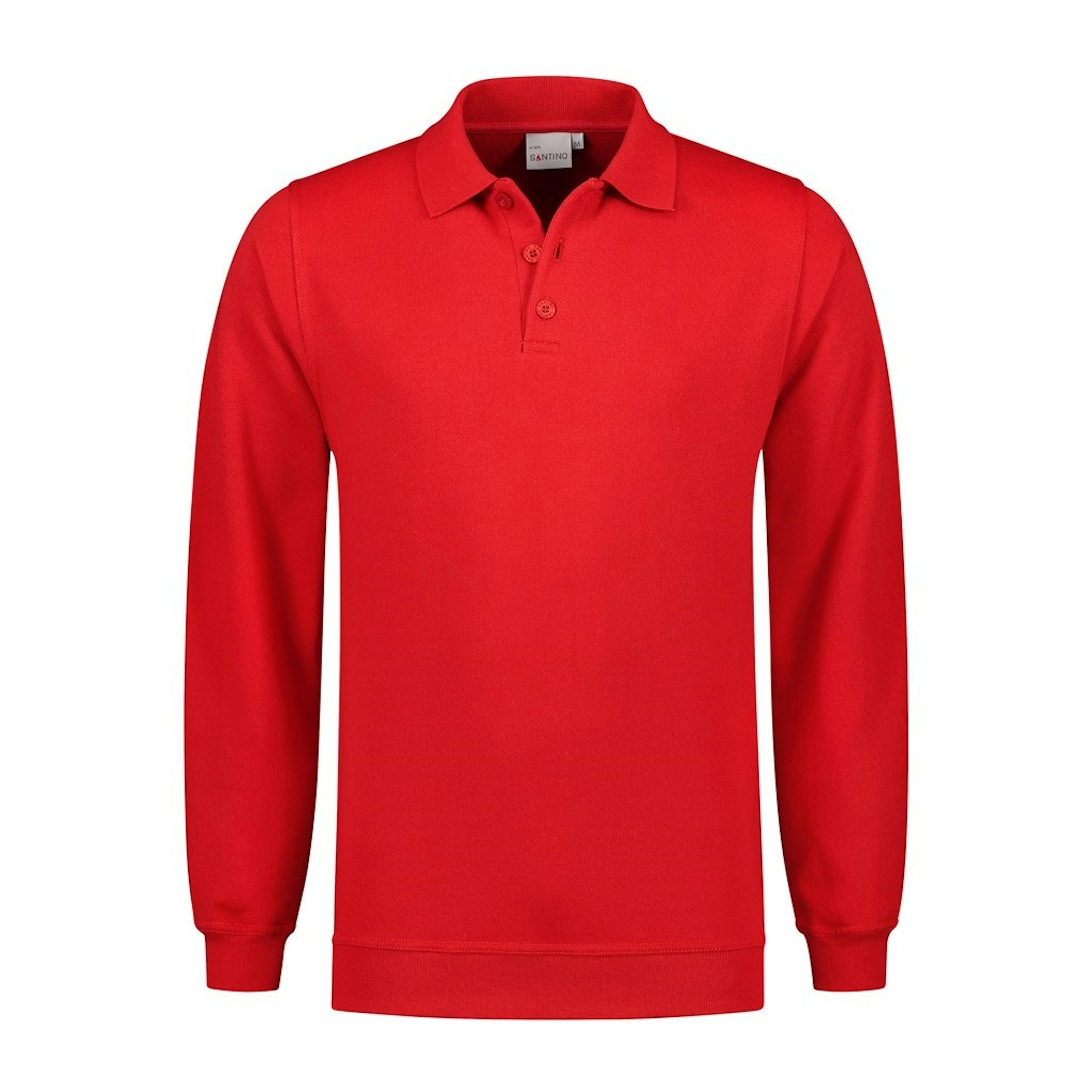 SANTINO Polosweater Robin - 4XL - Rood 2000 - 4XL, Rood 2000