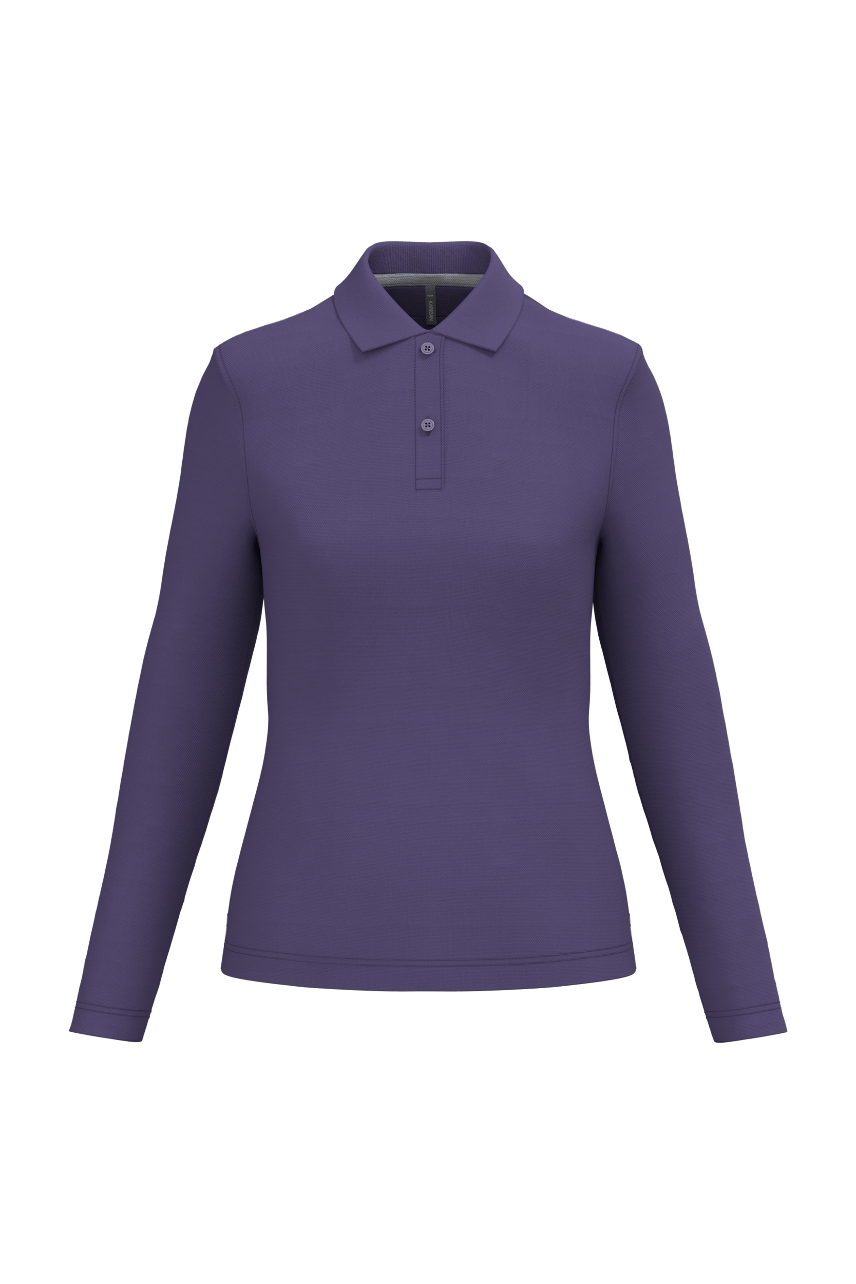 Kariban damespolo lange mouw K244