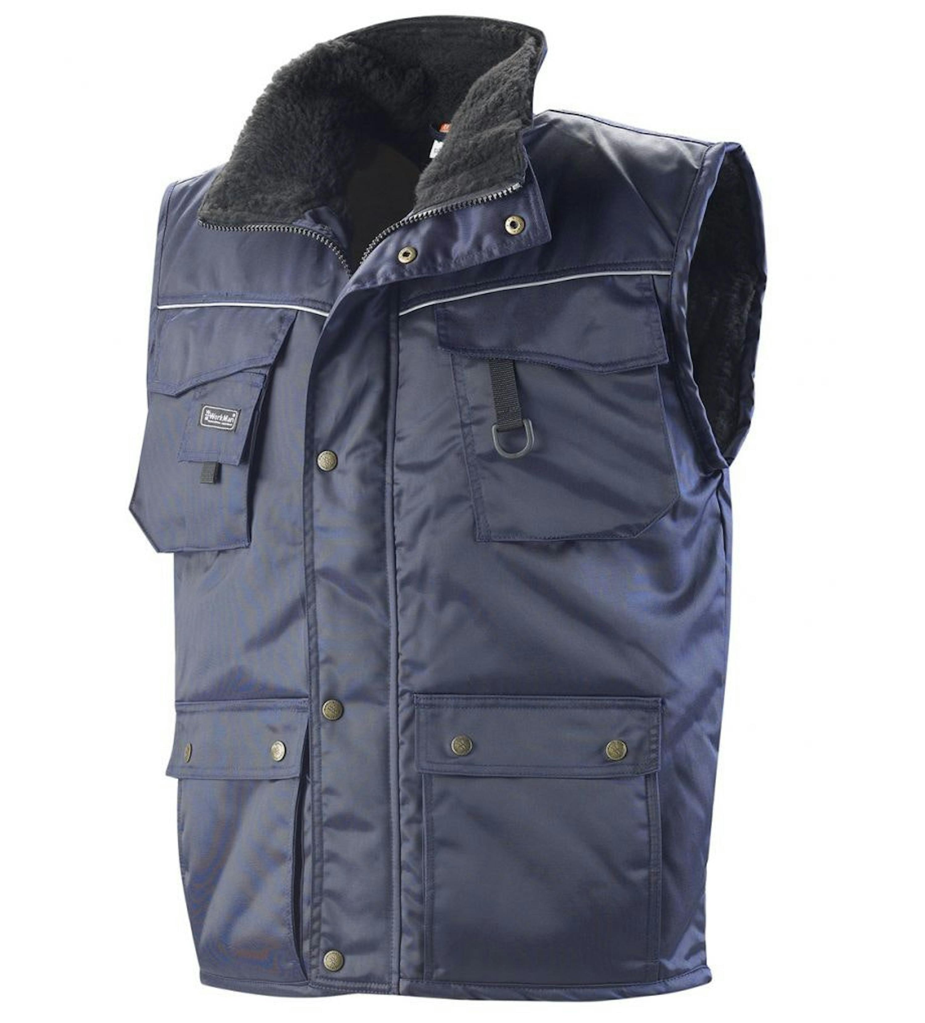 Workman Beaver Bodywarmer - 2143 Navy - M - 2143 Navy, M