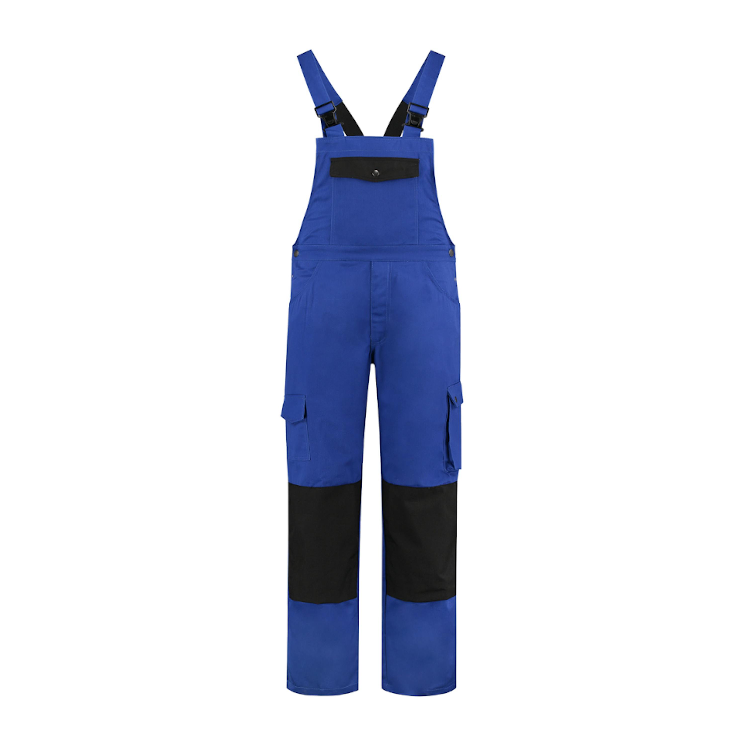 Bestex Tuinoverall katoen/polyester - 52 - Flessengroen / Zwart - 52, Flessengroen / Zwart