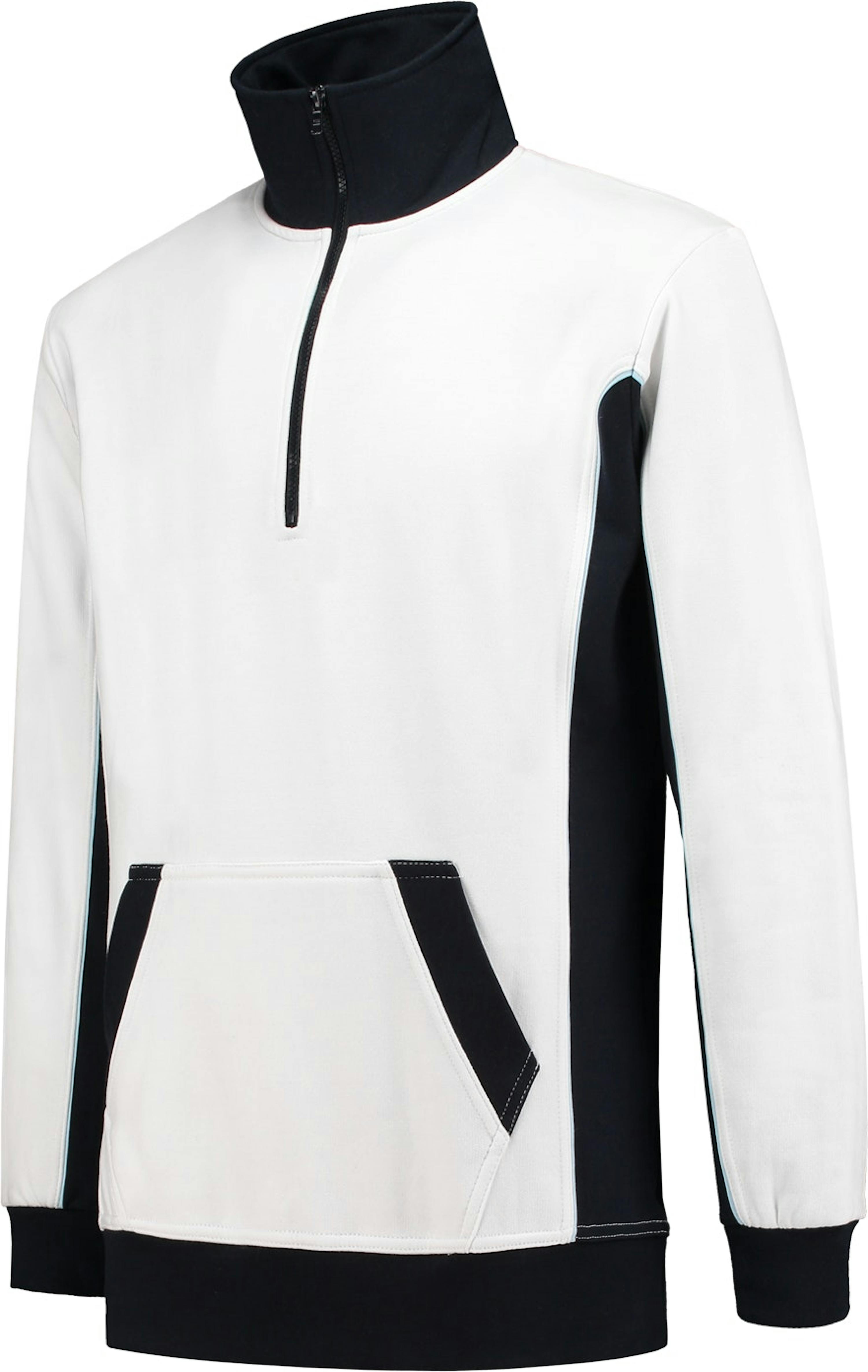 Workman bi-colour Tui met rits - 2701 Wit / Navy - 2XL - 2701 Wit / Navy, 2XL