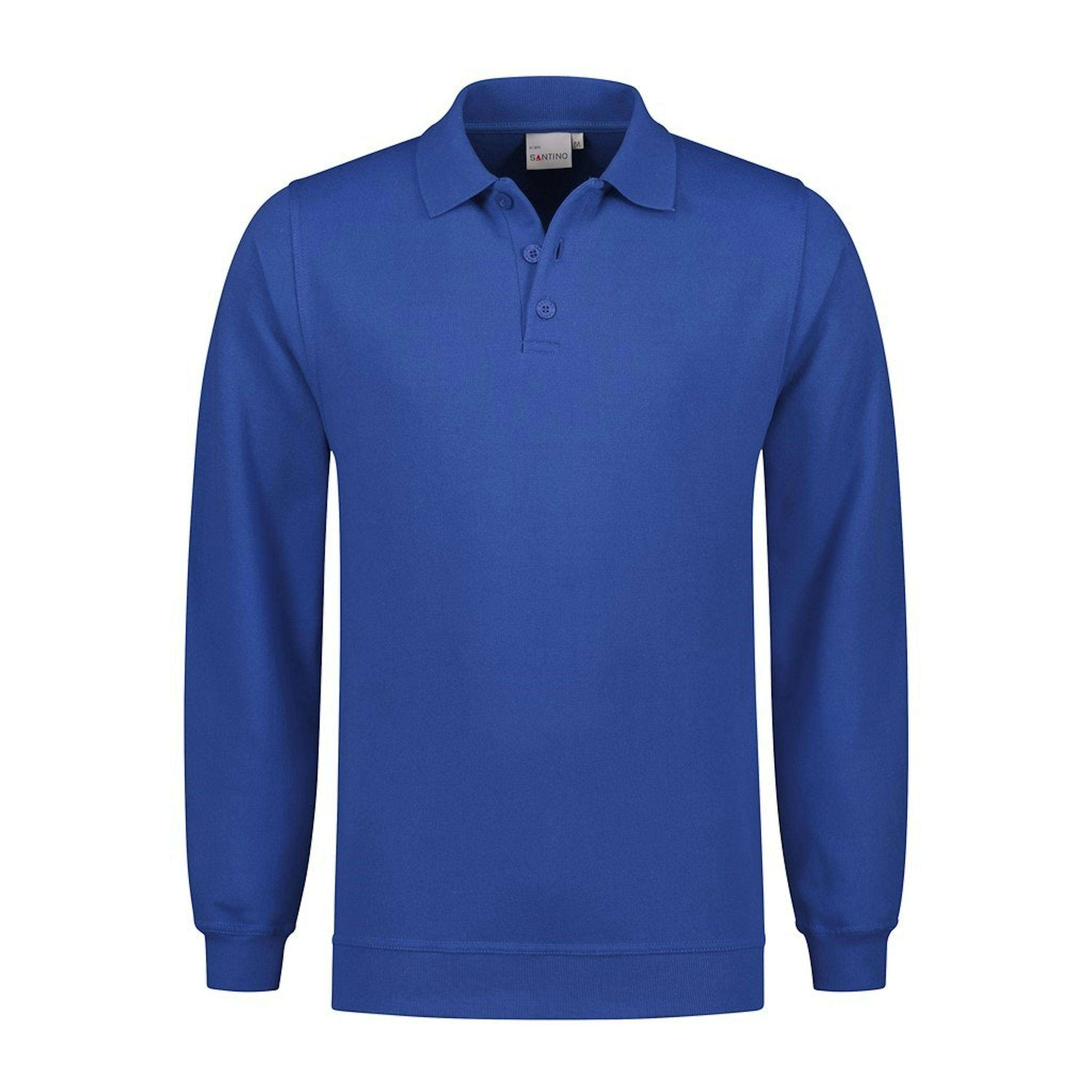 SANTINO Polosweater Robin - 5XL - Royal Blue 6016 - Royal Blue 6016, 5XL