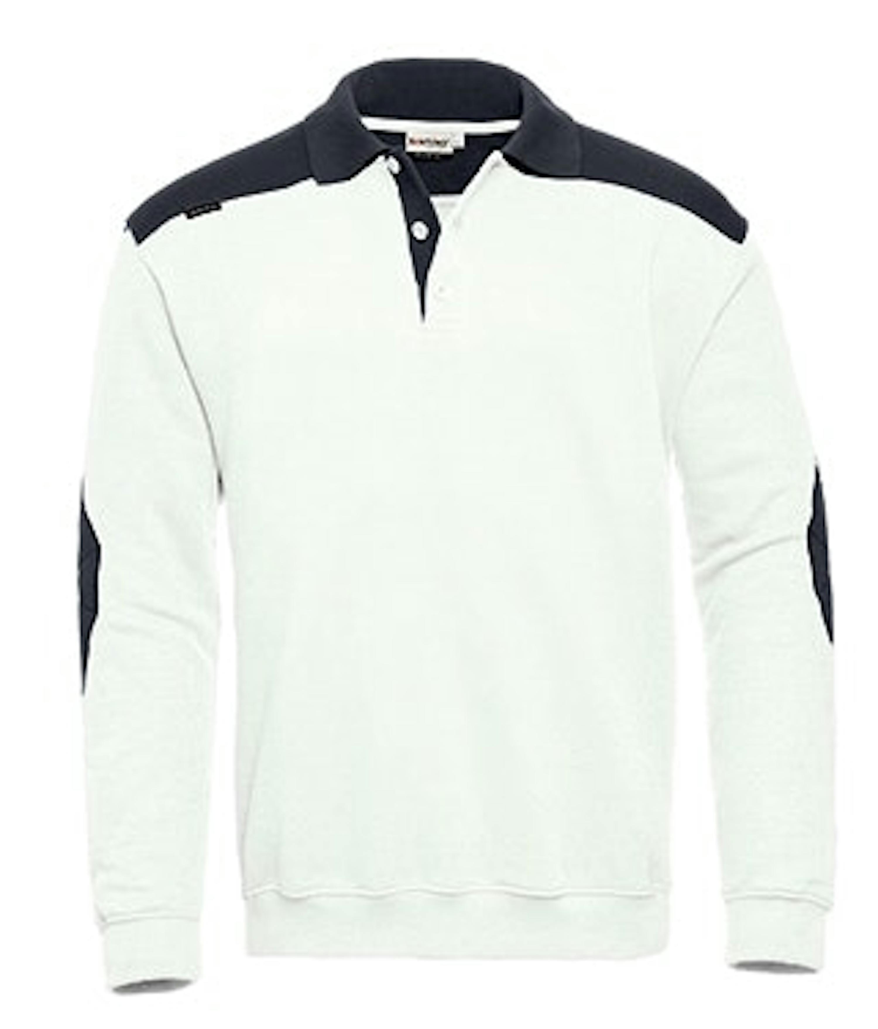 Santino polosweater Tesla - 3XL - White / Graphite 1200 - White / Graphite 1200, 3XL