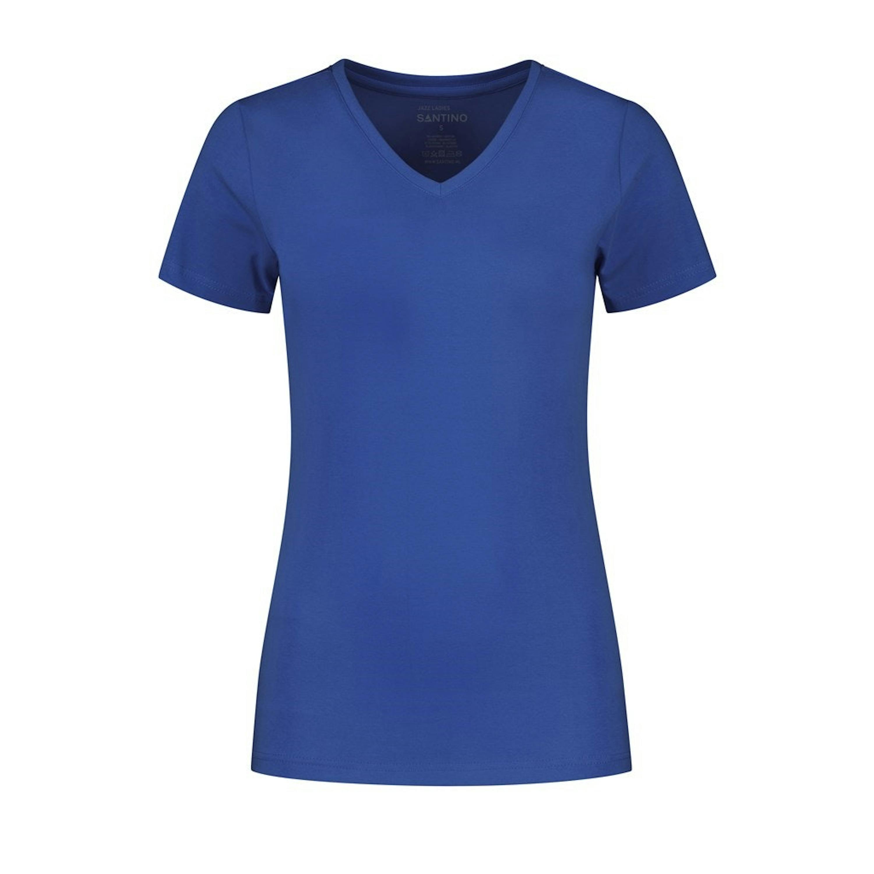 Santino T-shirt Jazz Dames - Royal Blue 6016 - L - L, Royal Blue 6016
