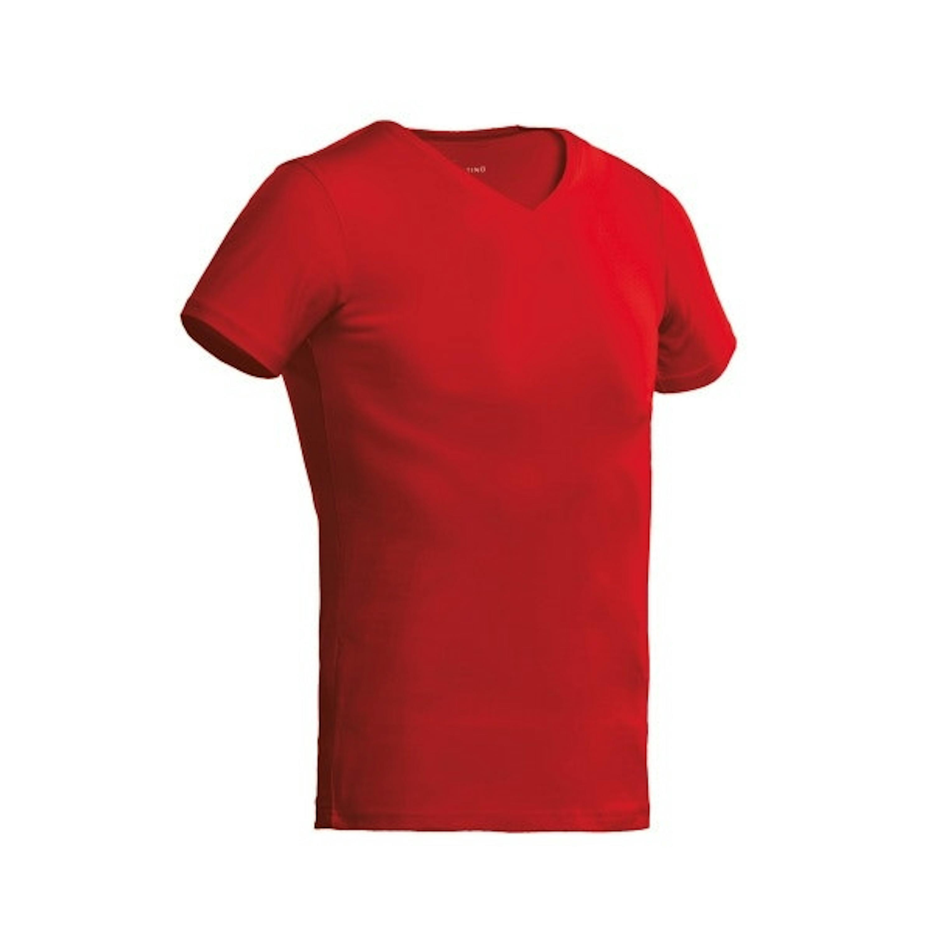 Santino T-shirt Jazz V-hals - M - Rood 2000 - M, Rood 2000
