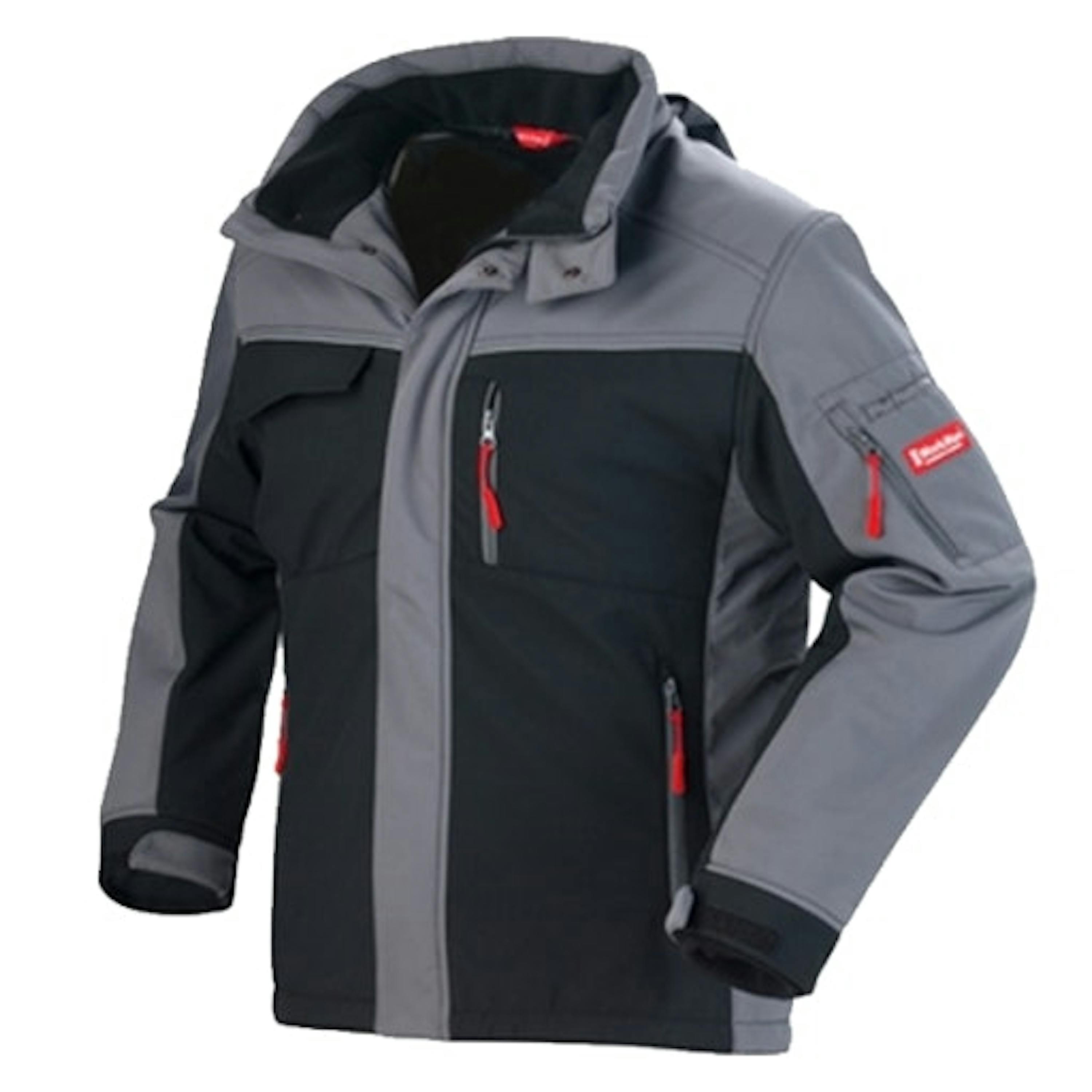 Workman winter softshell jas - 2516 Zwart / Grijs - 2XL - 2516 Zwart / Grijs, 2XL