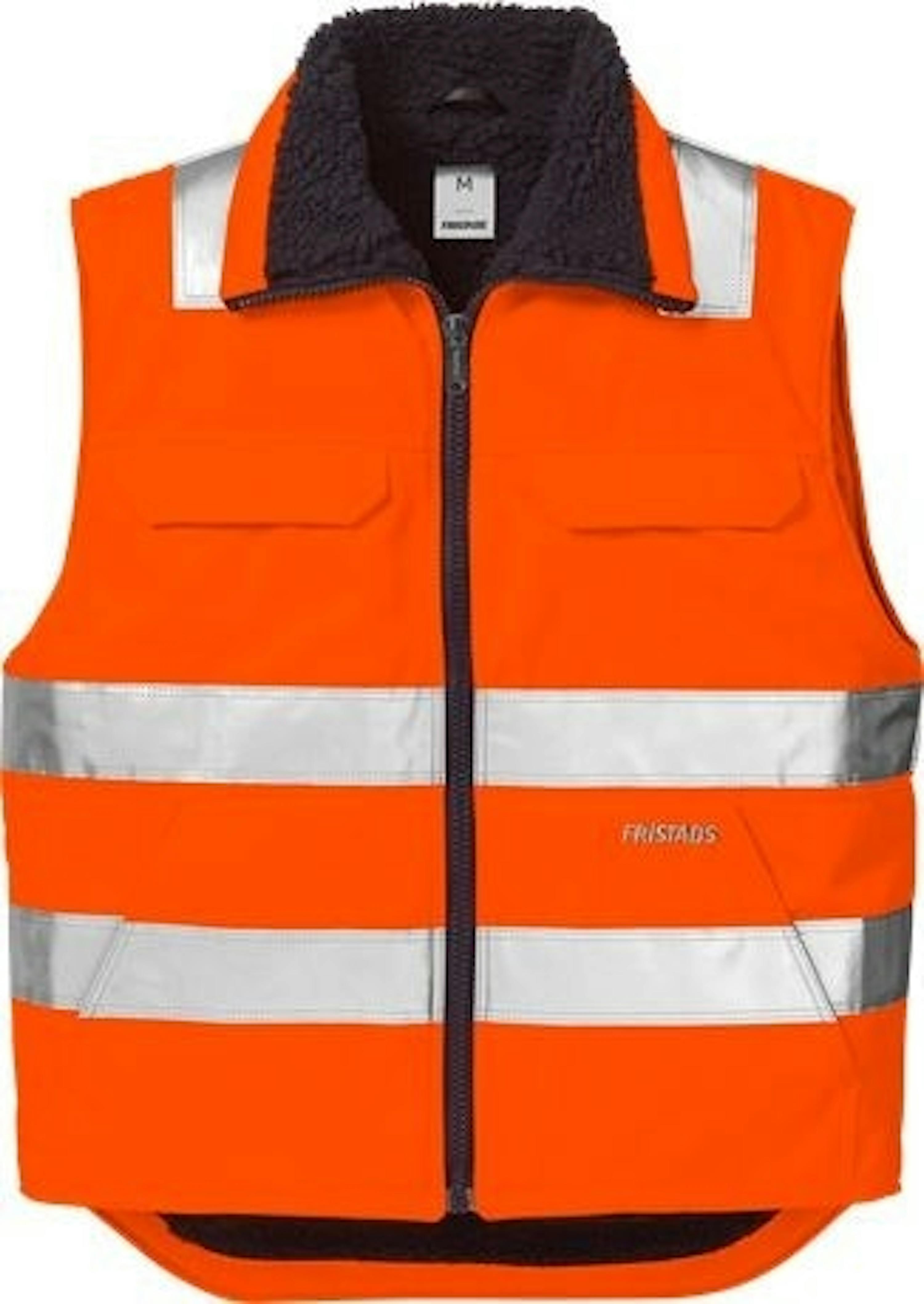 Fristads RWS bodywarmer 110141 - Hi-Vis Orange 230 - 2XL - 2XL, Hi-Vis Orange 230