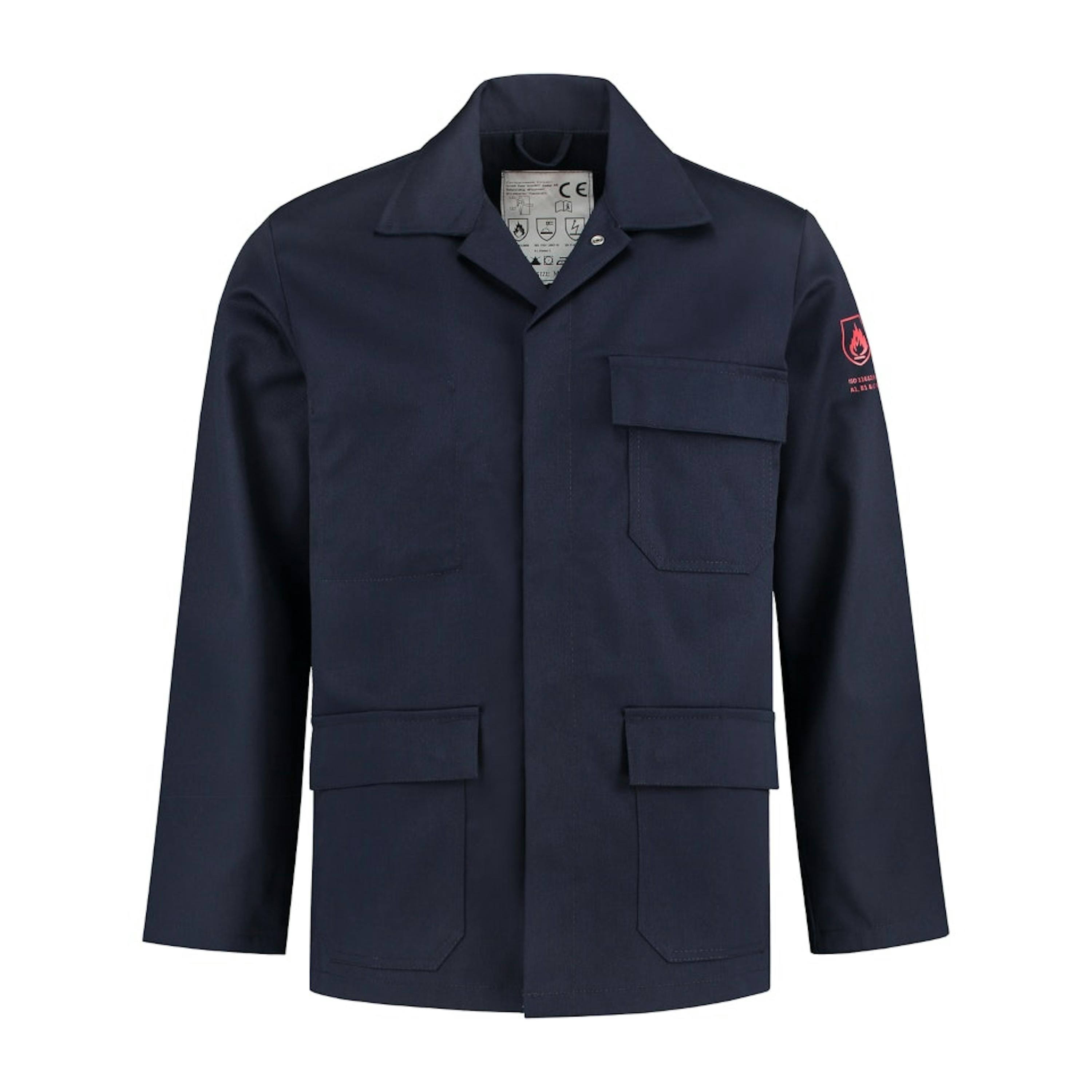 Bestex vlamvertragend anti-statische werkjas - 2XL - Navy - Navy, 2XL