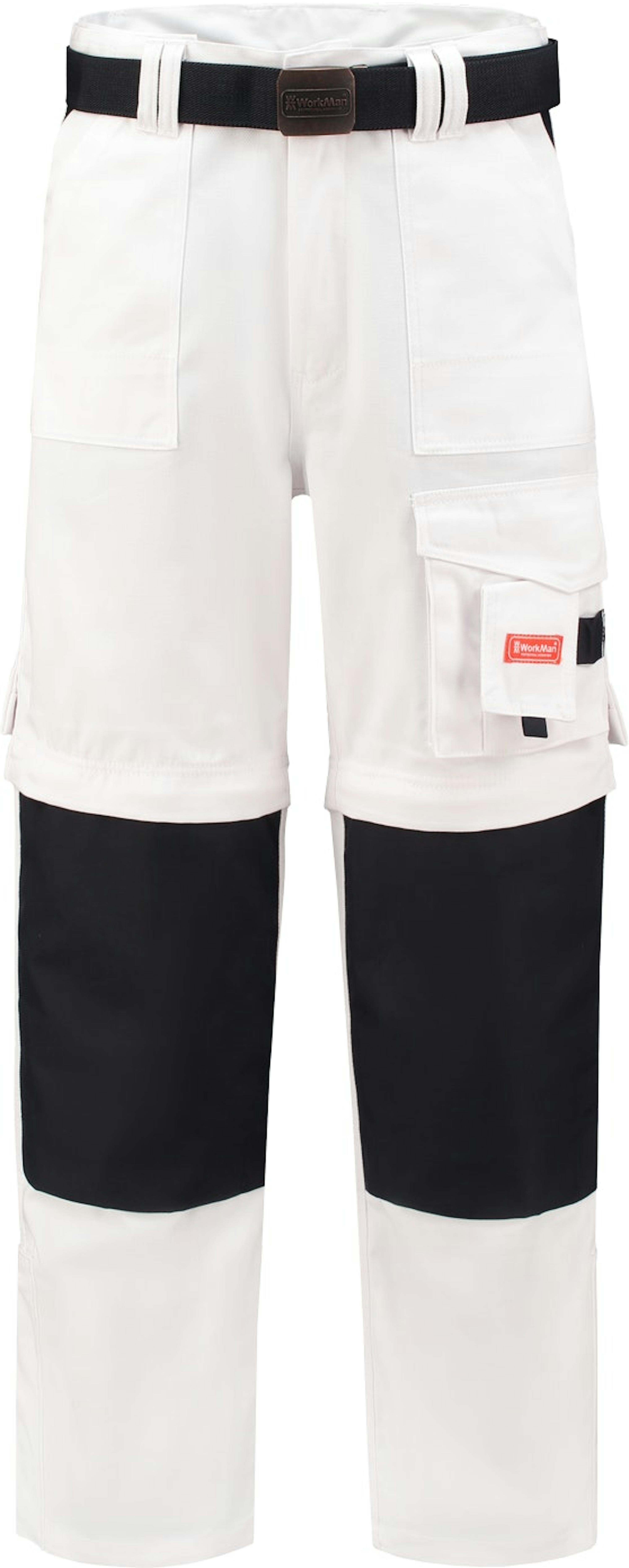 Workman Luxe Worker vaste/afritsbare pijp - 1004 Wit /  Navy afritsbaar - 44 - 1004 Wit /  Navy afritsbaar, 44