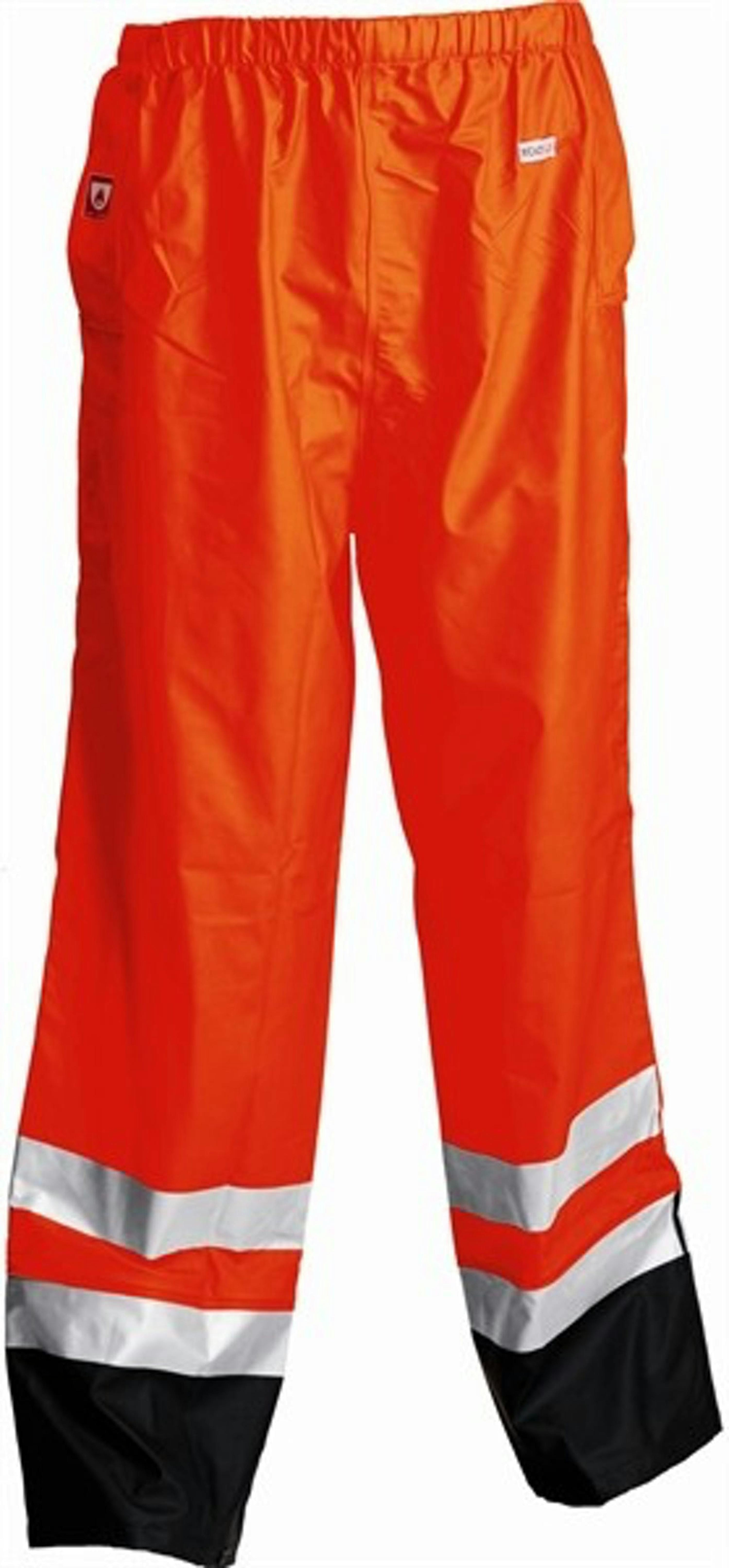 Lyngsoe FR-LR 3052 Vlamvertragende broek - 3XL - Fluor oranje / Navy - Fluor oranje / Navy, 3XL
