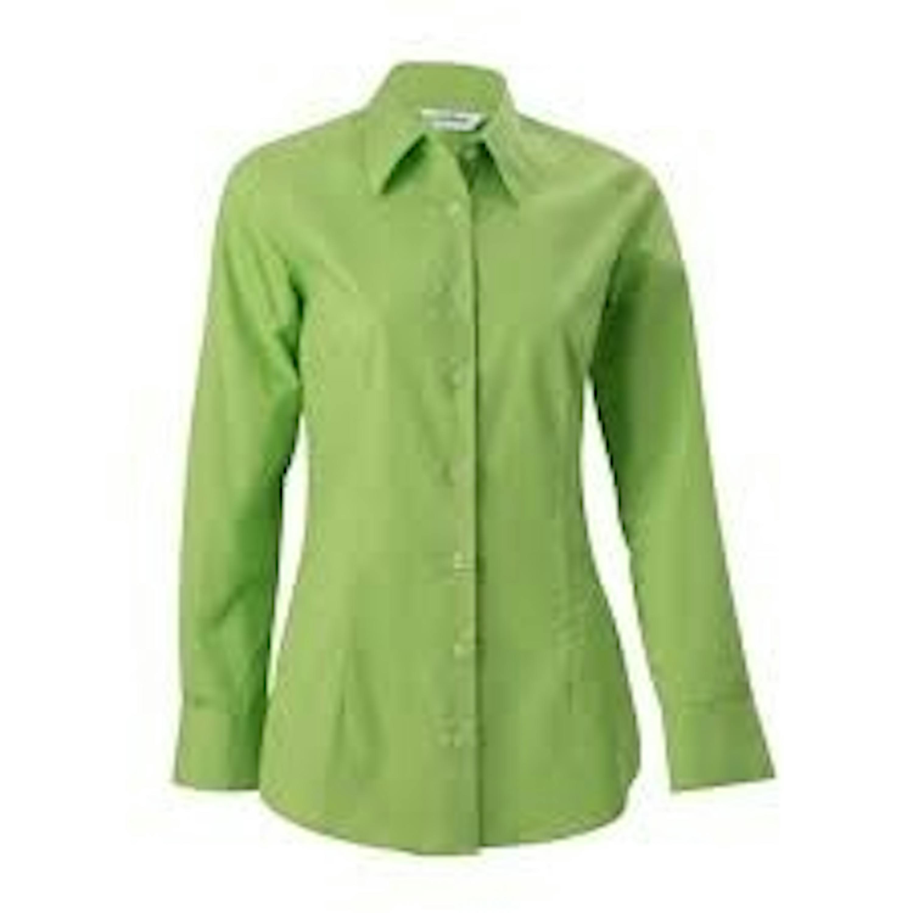 Kummel dames blouse Kate lange mouw - 34 - Lime groen - Lime groen, 34