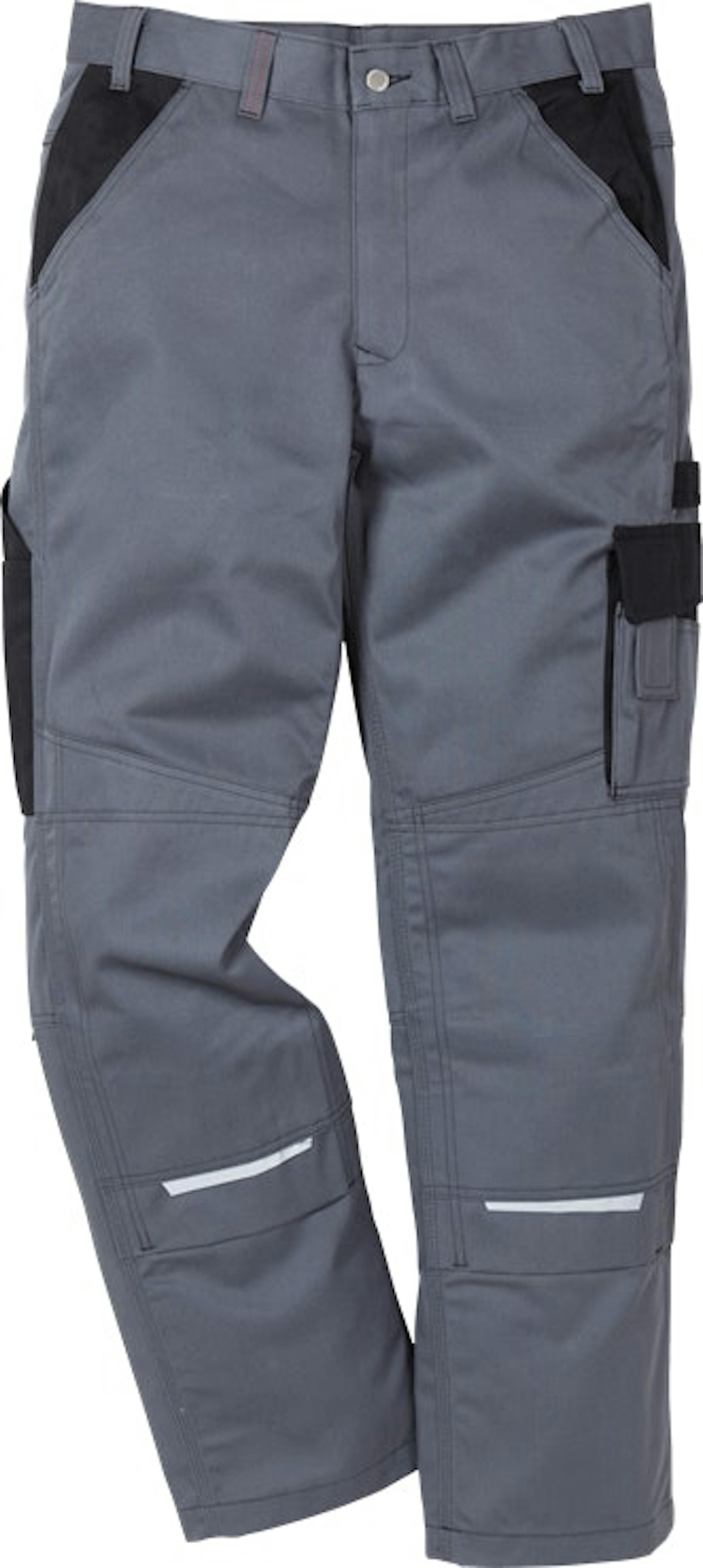 Fristads bi-colour werkbroek 100805 - 100 - Grey / Black 896 - 100, Grey / Black 896