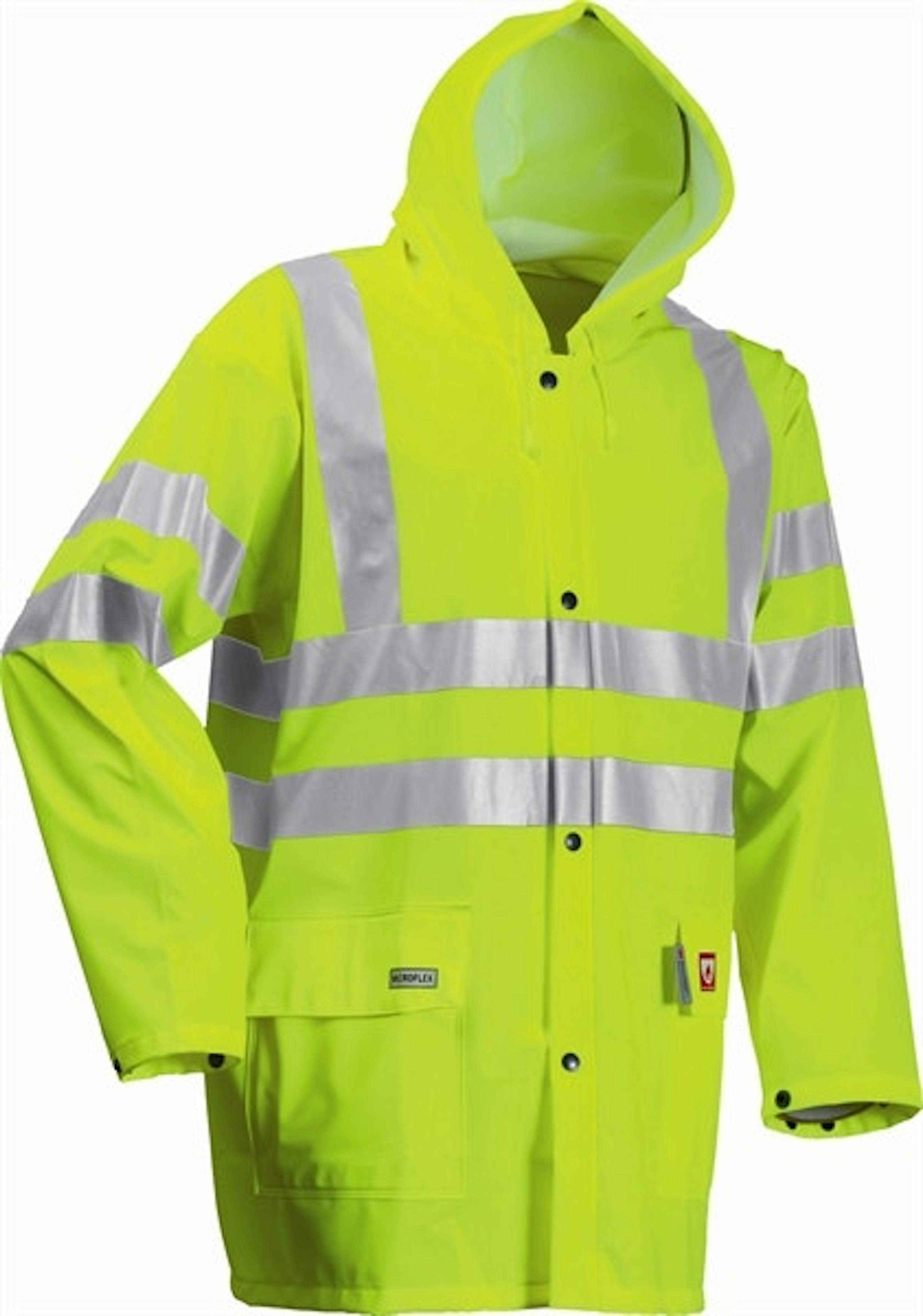 Lyngsoe FR-LR 55 Vlamvertragende jas - Fuor geel - 2XL - Fuor geel, 2XL