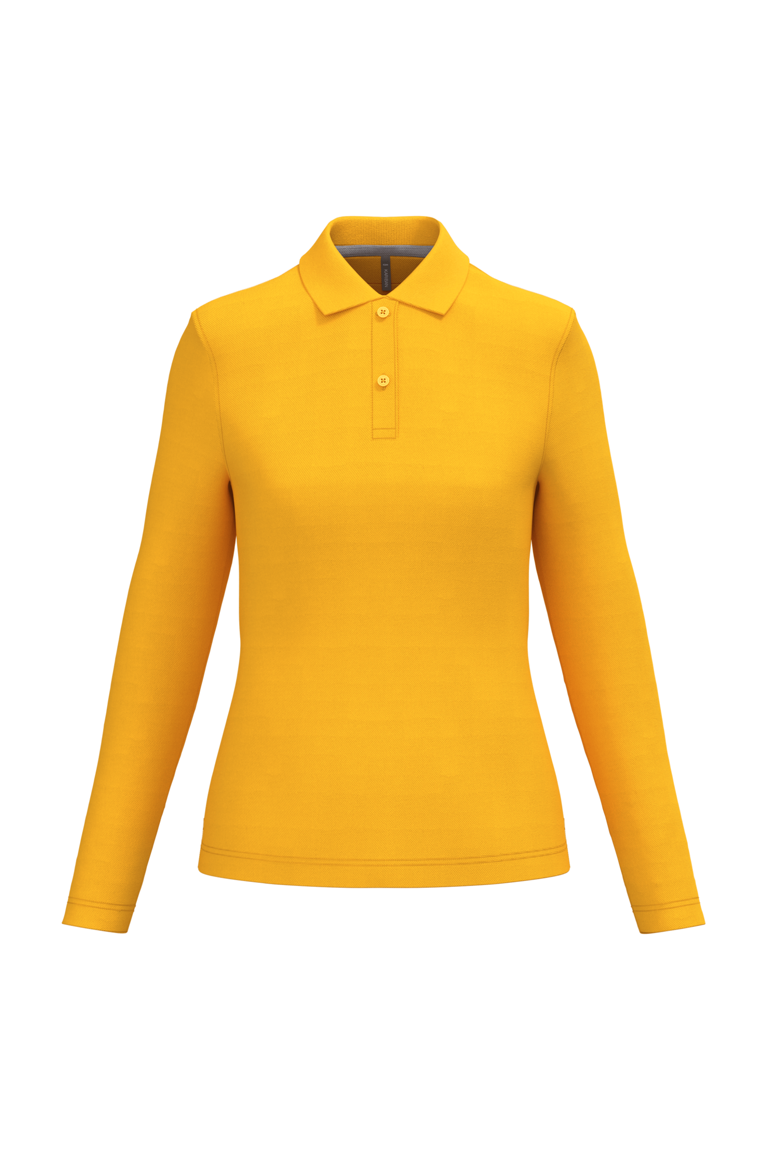 Kariban damespolo lange mouw K244