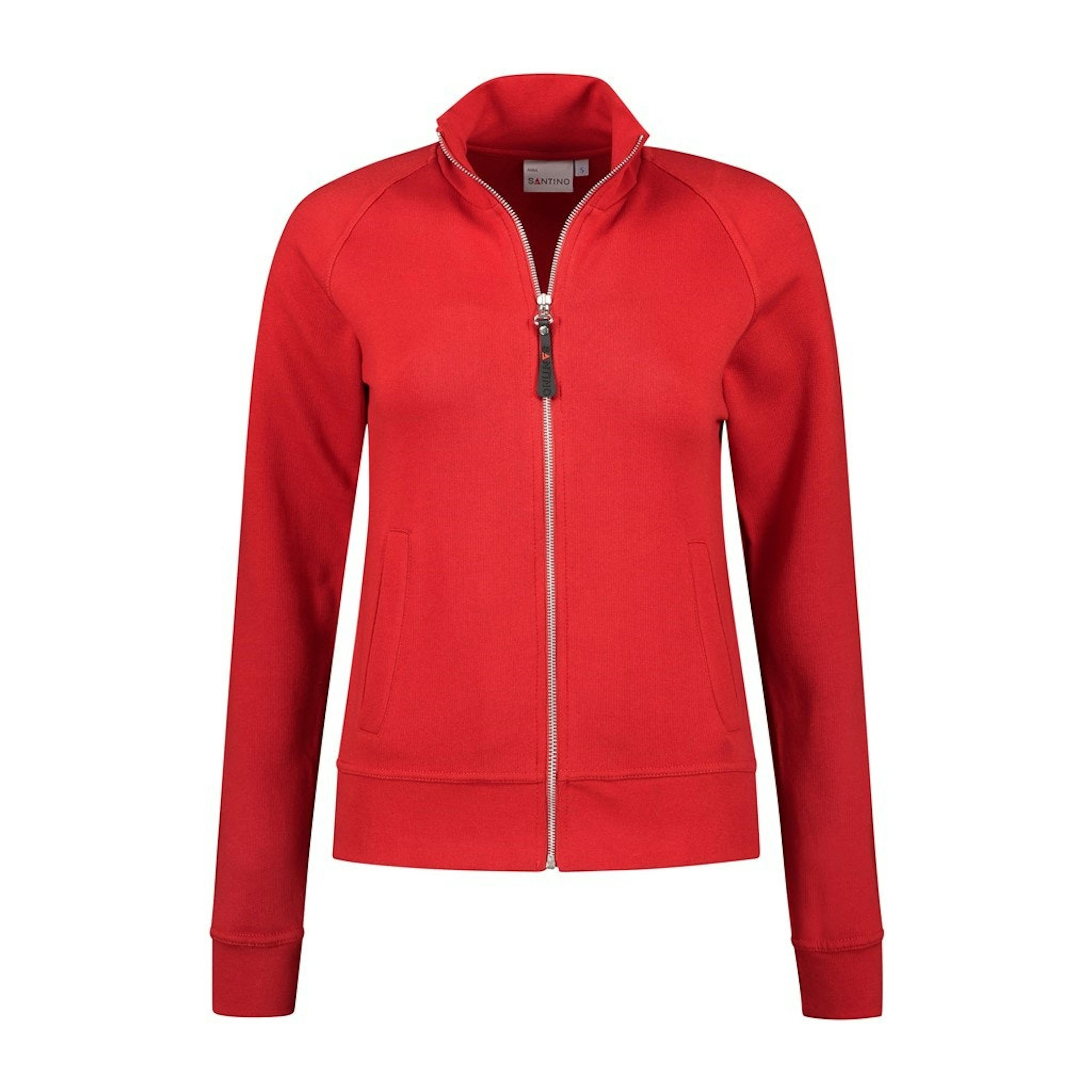 SANTINO Sweatjack Anna - M - Rood 2000 - M, Rood 2000