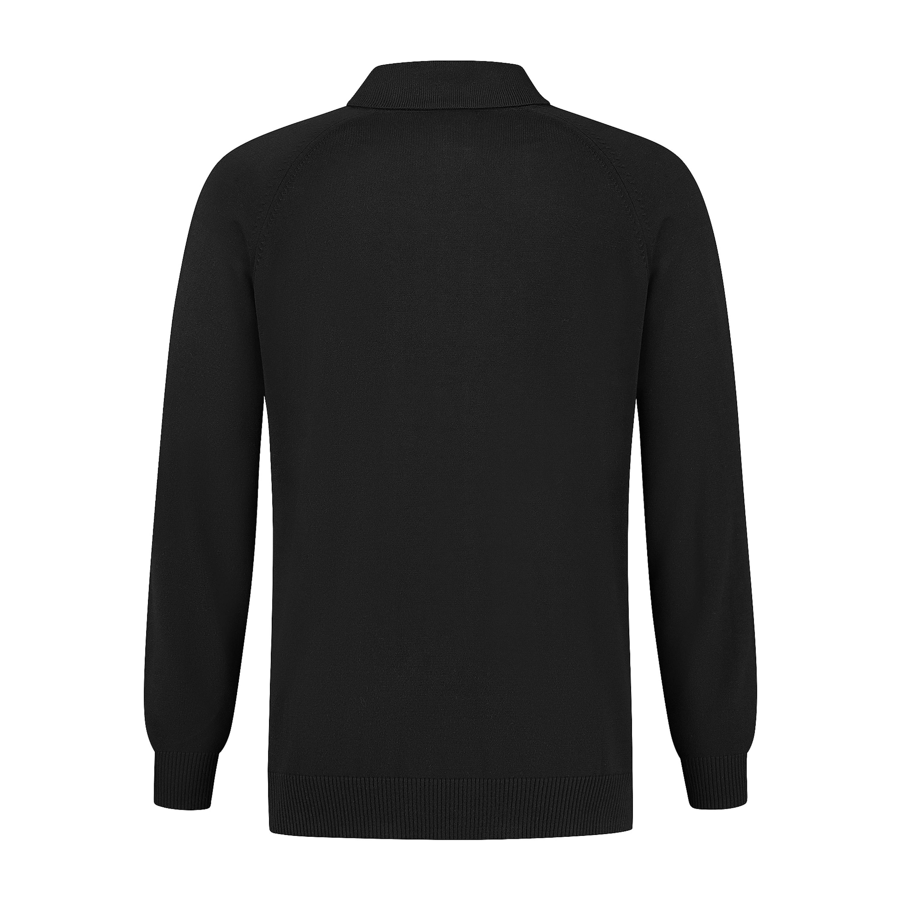 Santino Polo Pullover Praha - XXL, Zwart 8000
