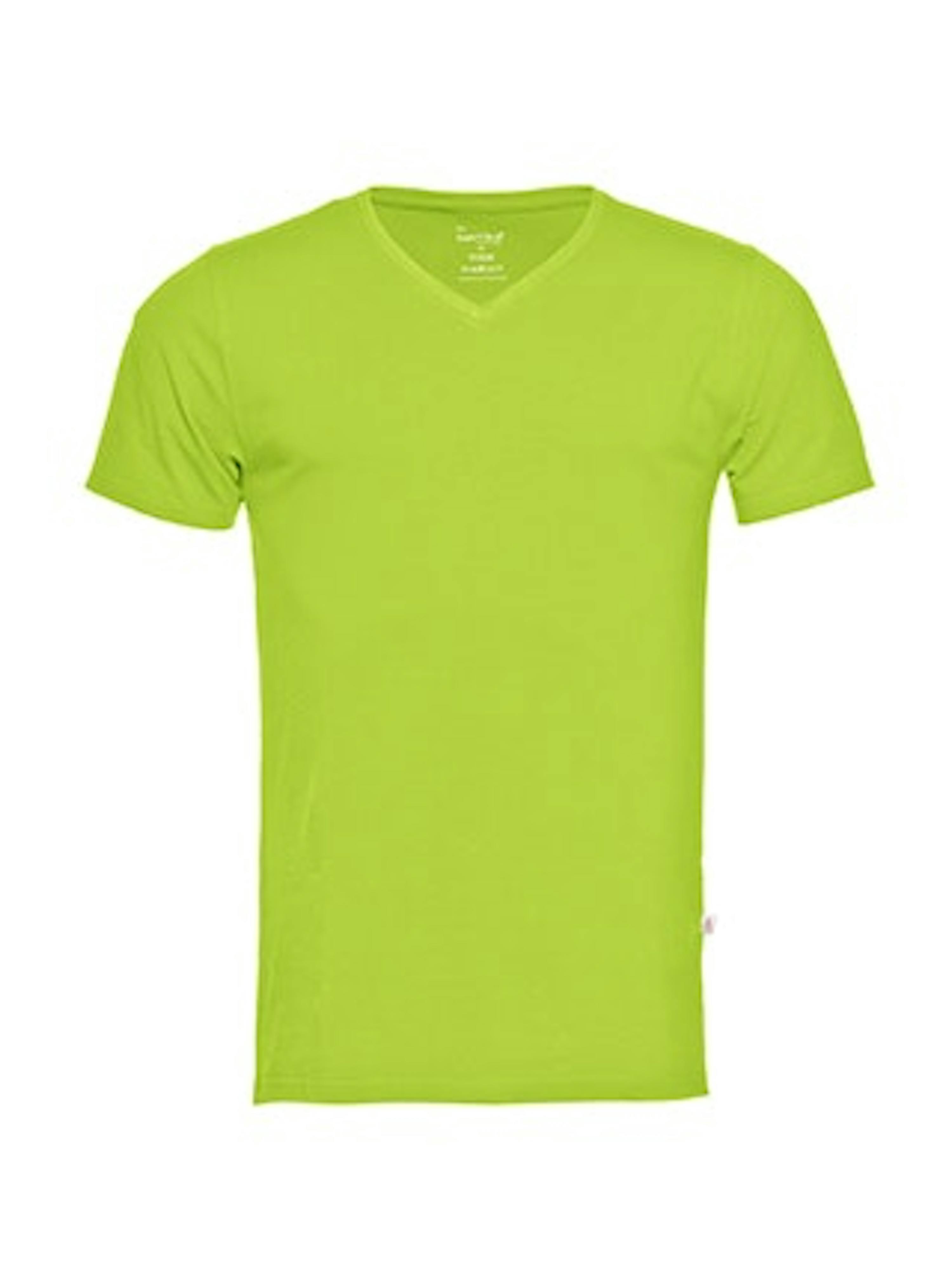 Santino T-shirt Jazz V-hals - Lime 5016 - 3XL - 3XL, Lime 5016
