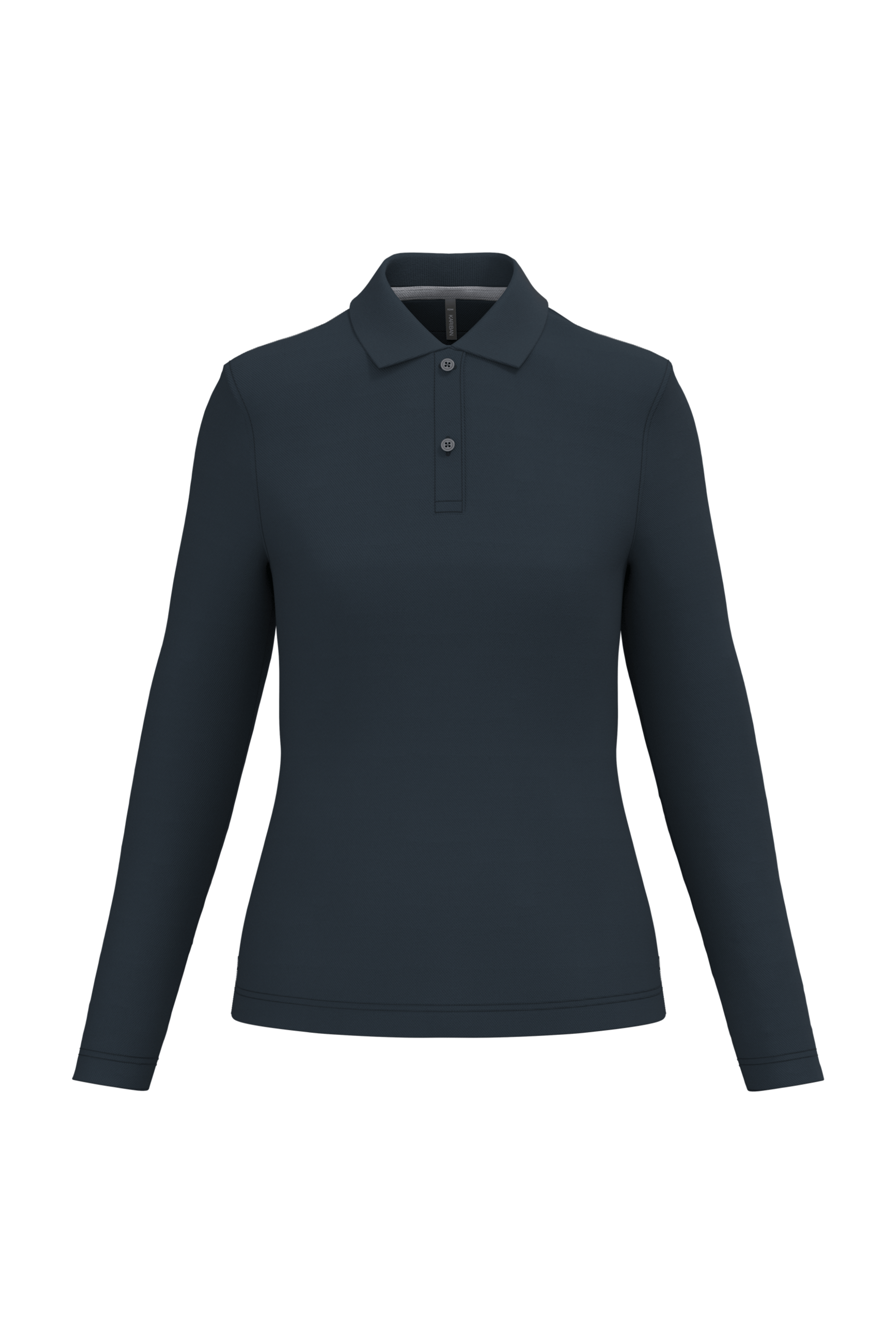 Kariban damespolo lange mouw K244