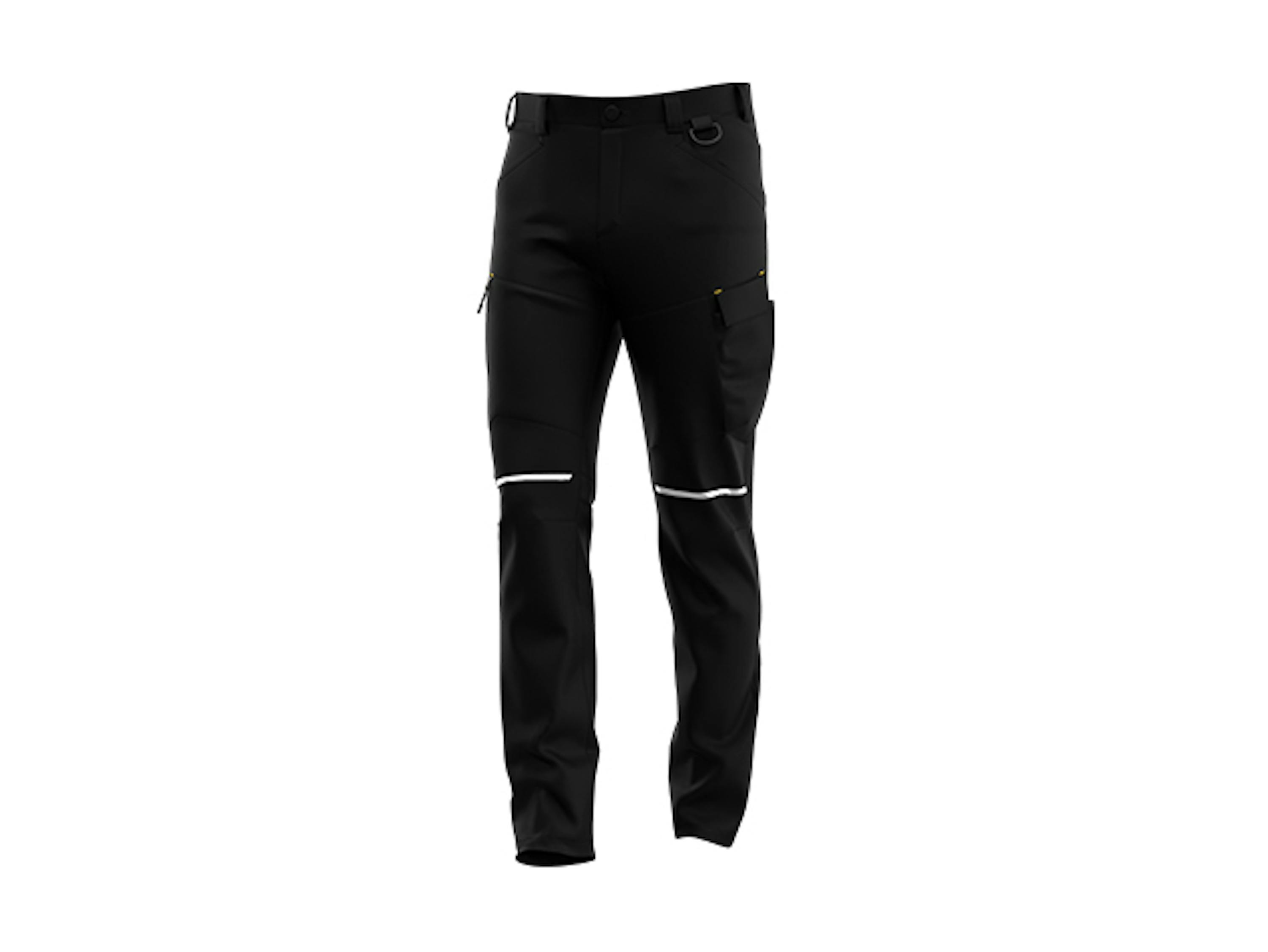 Safety Jogger Cargobroek Oak - Zwart (BLK), 54