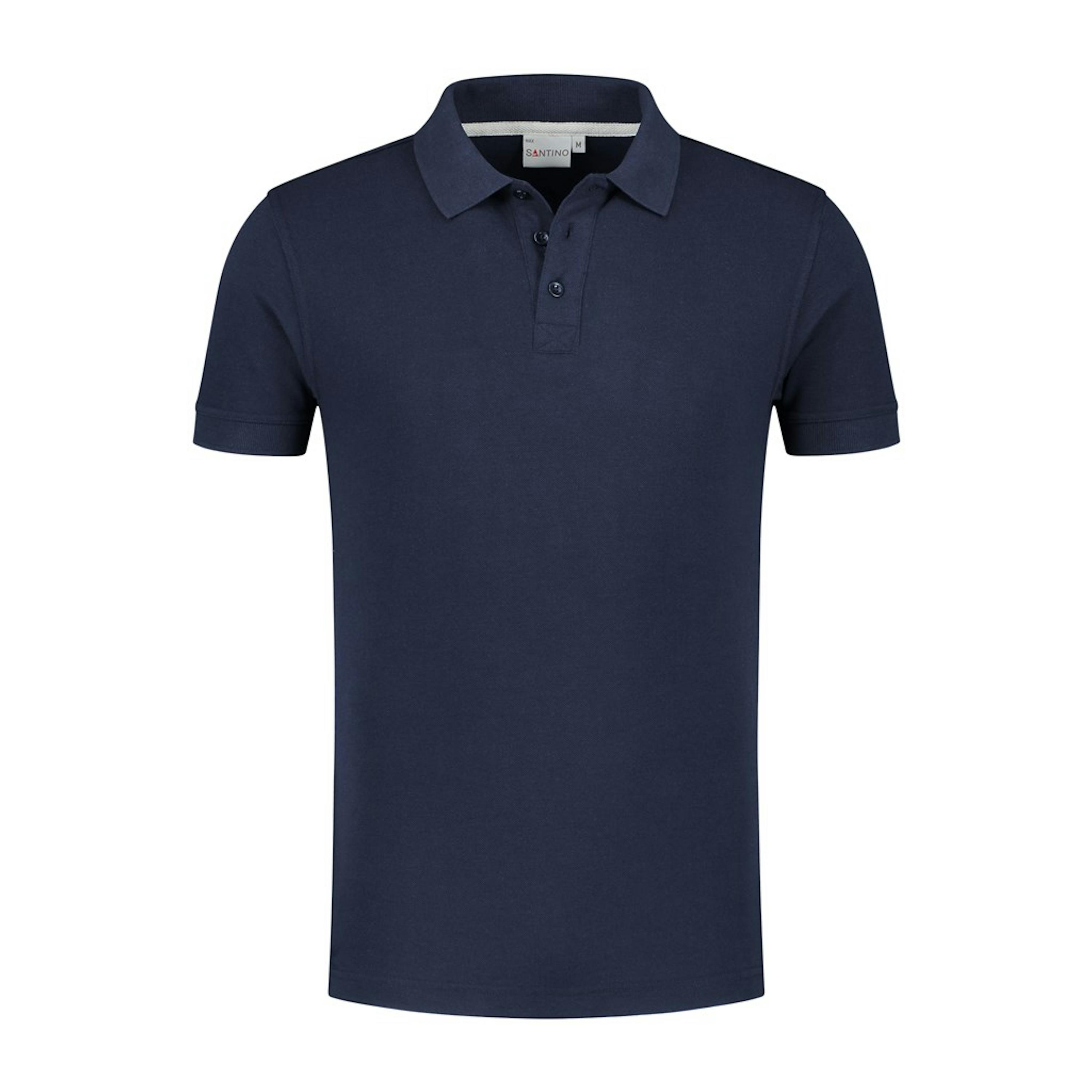 SANTINO Poloshirt Max - Zwart 8000 - 3XL - 3XL, Zwart 8000