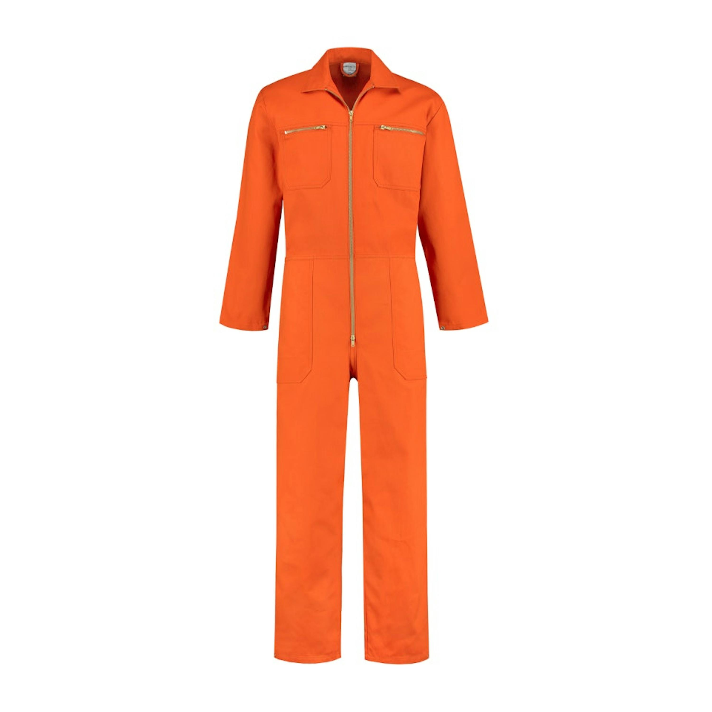 Bestex Rallyoverall 100% katoen - 44 - Oranje - 44, Oranje