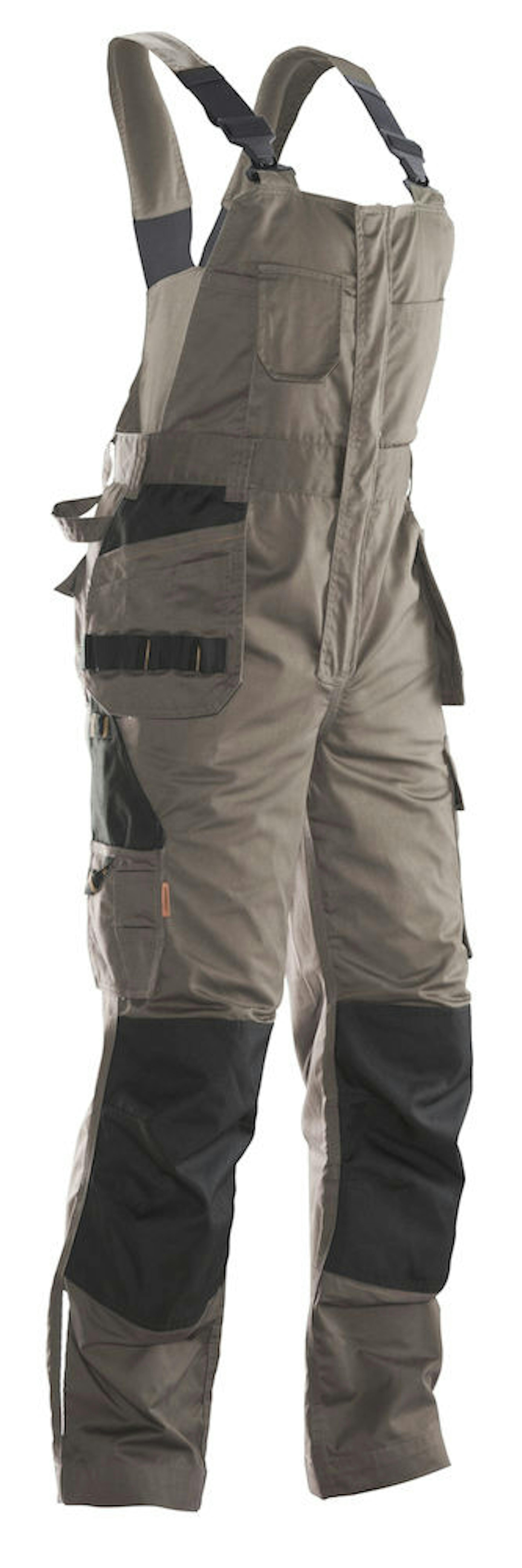 Jobman Bib N' Brace overall 3730 - Rood / Zwart 4199, 44