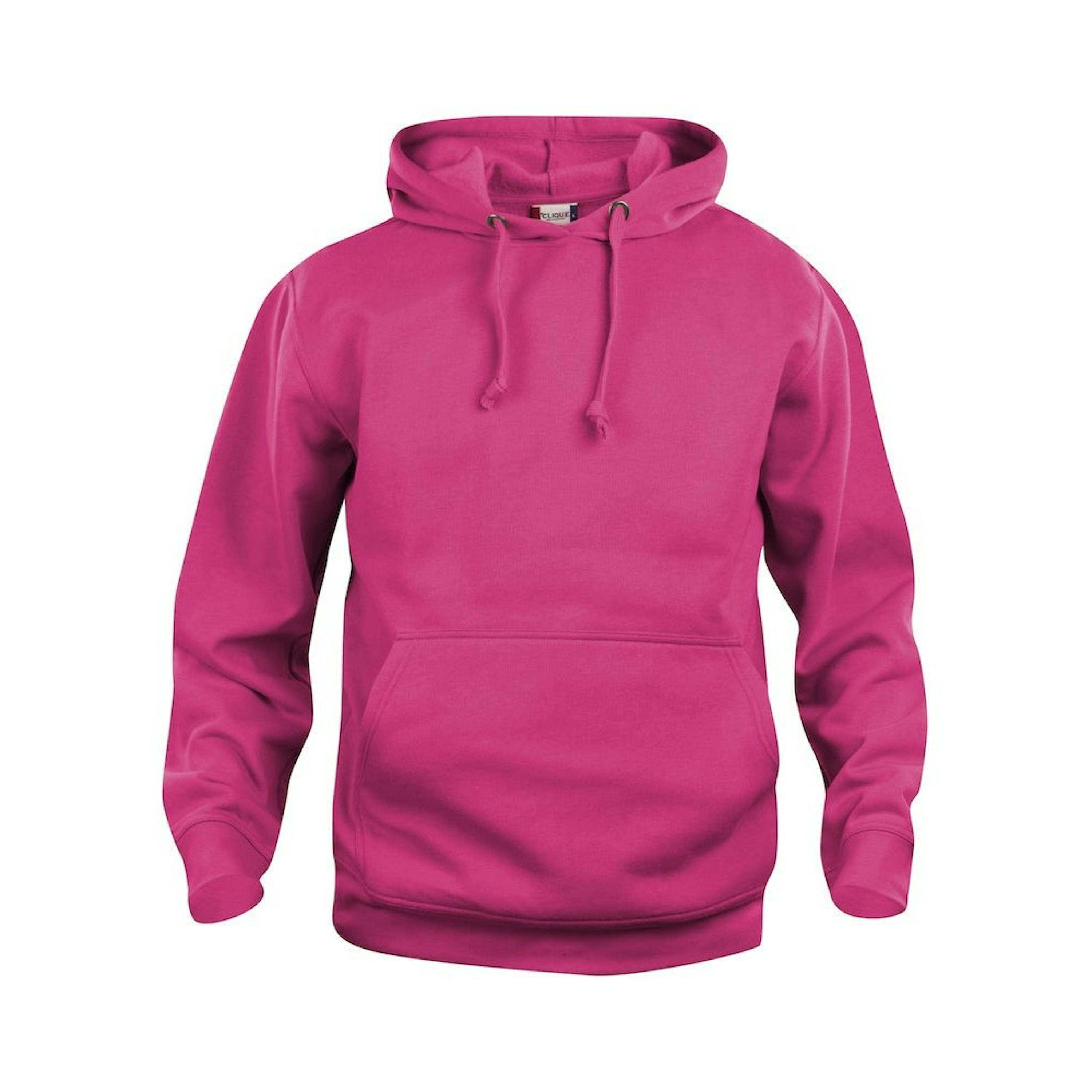 Clique Basic Hoody 021031 - Helder kersen - 300 - 2XL - Helder kersen - 300, 2XL