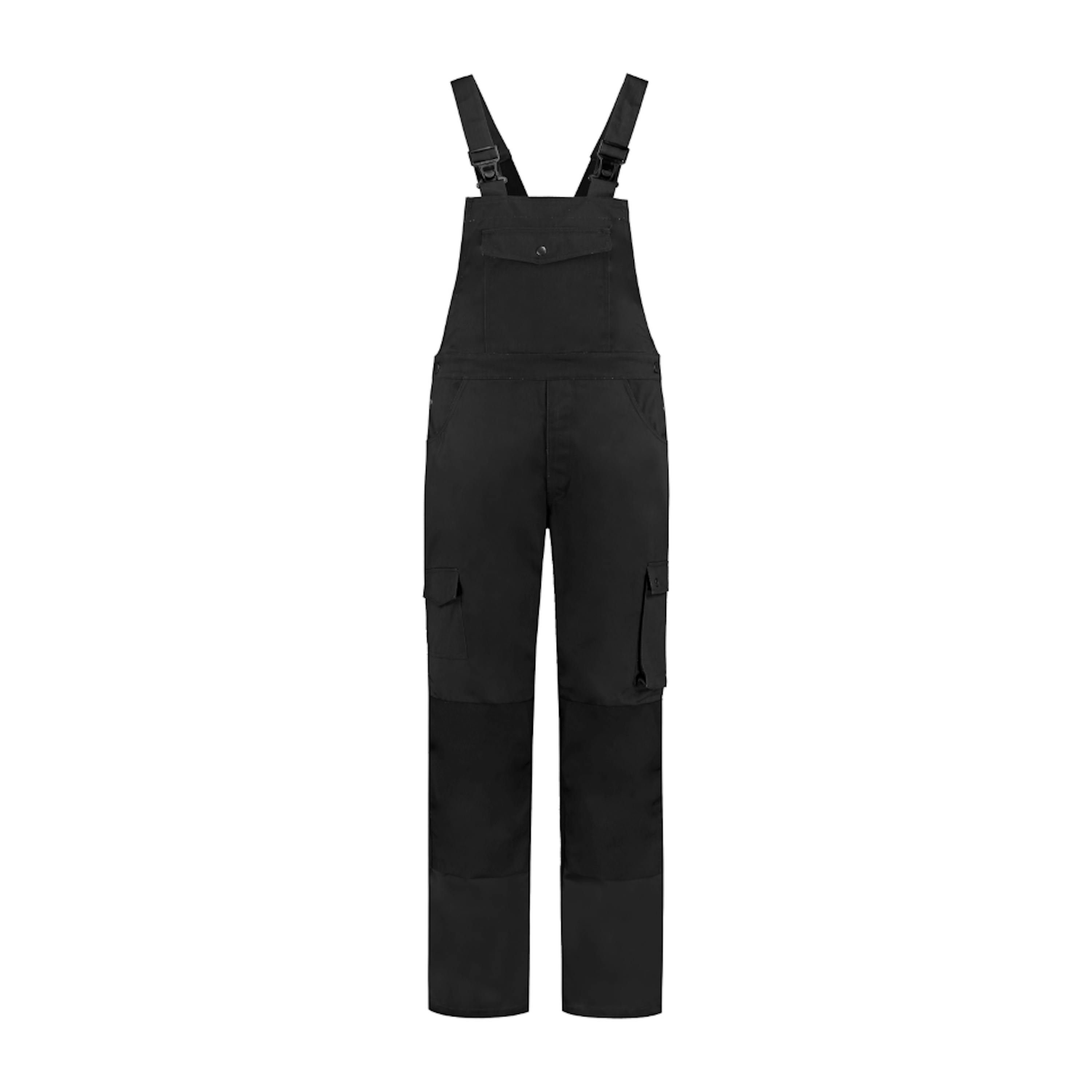 Bestex Tuinoverall katoen/polyester - 52 - Flessengroen / Zwart - 52, Flessengroen / Zwart