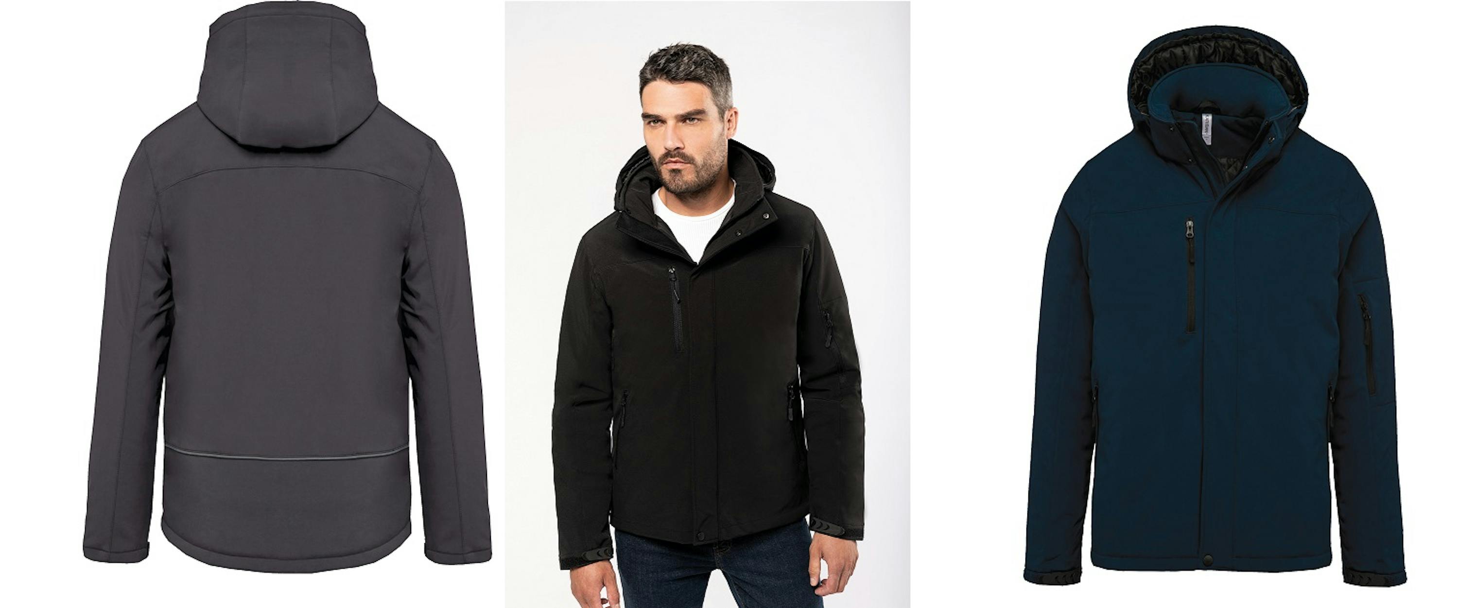 Voordelige gewatteerde softshell jas K650