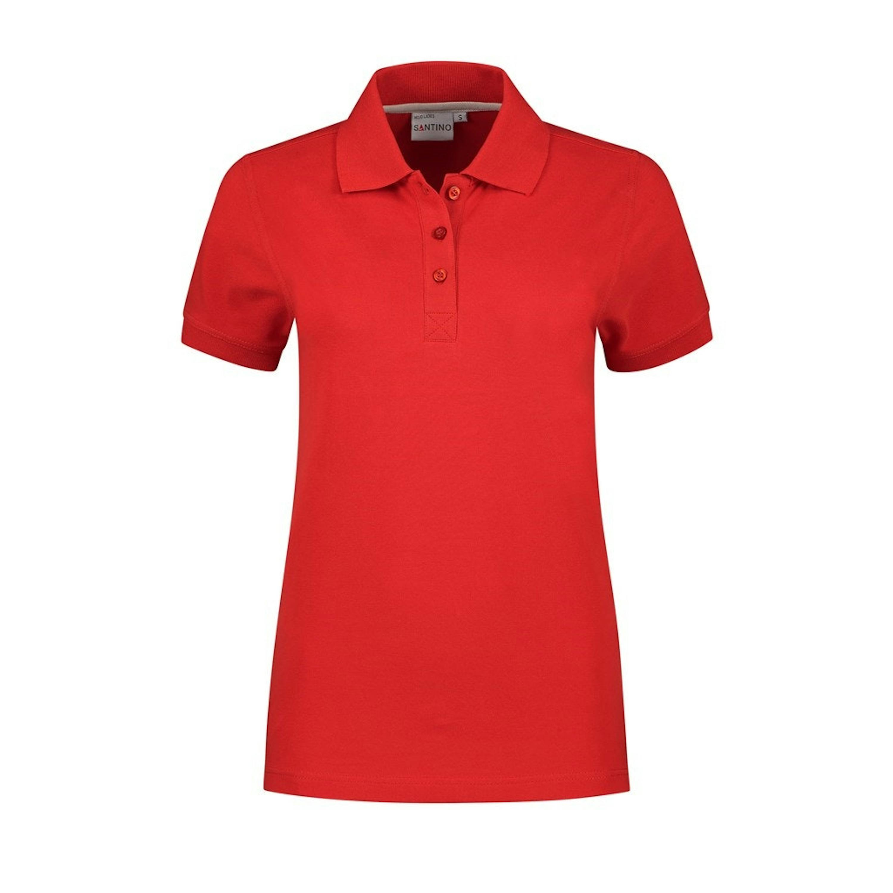 Santino poloshirt Mojo Dames - M - Rood 2000 - M, Rood 2000
