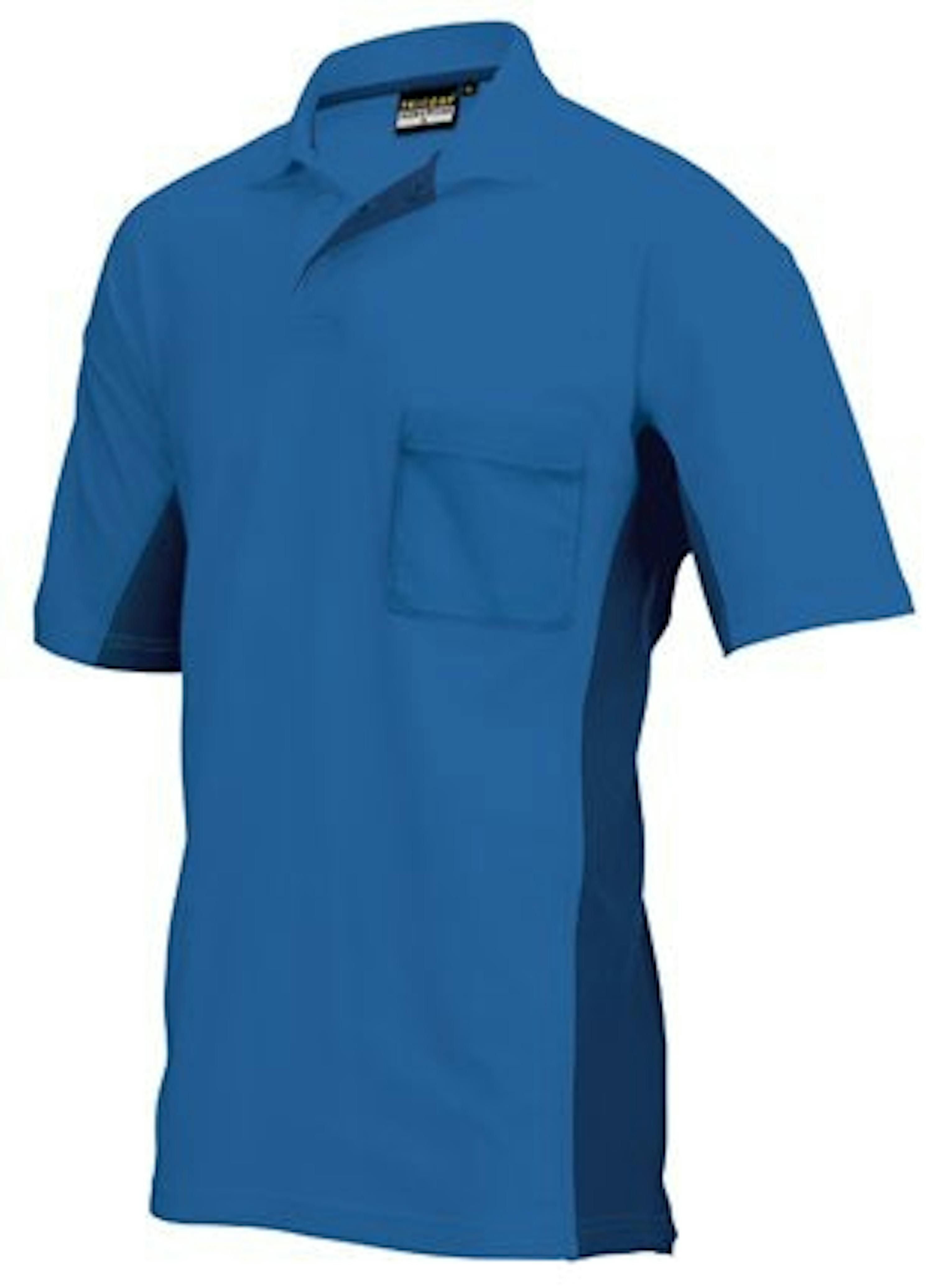 Tricorp TP2000 Poloshirt Bi-Colour met borstzak (202002) - 2XL - Black / Turquoise - 2XL, Black / Turquoise