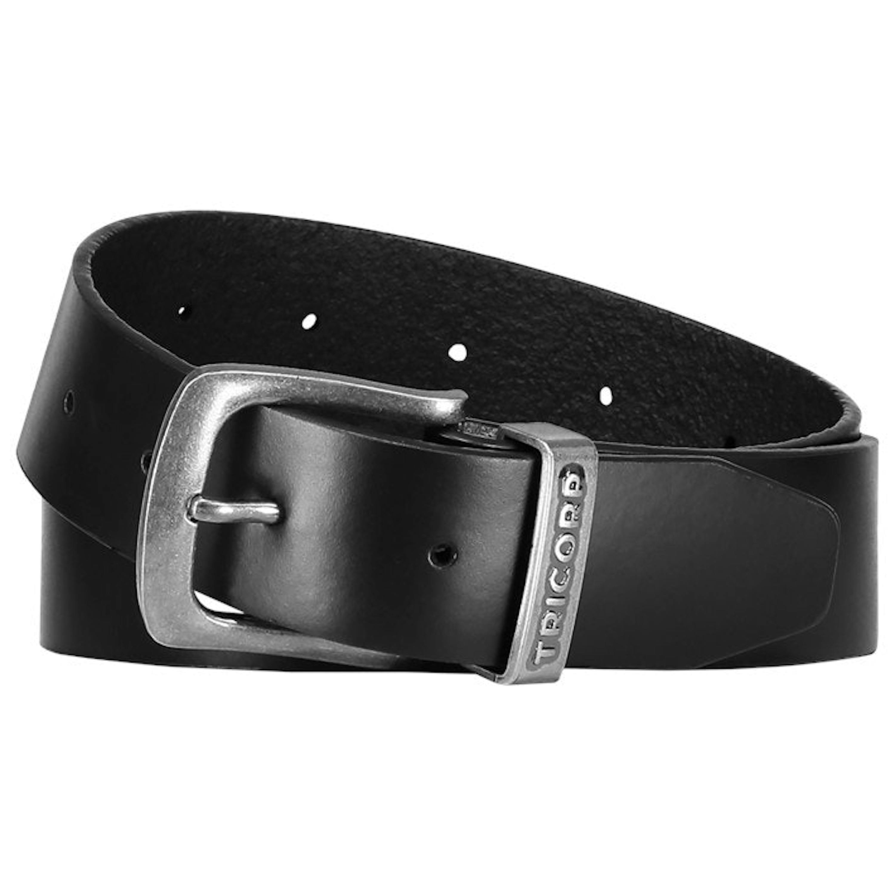 Tricorp lederen riem 652007 - 65-95 cm - Black - 65-95 cm, Black