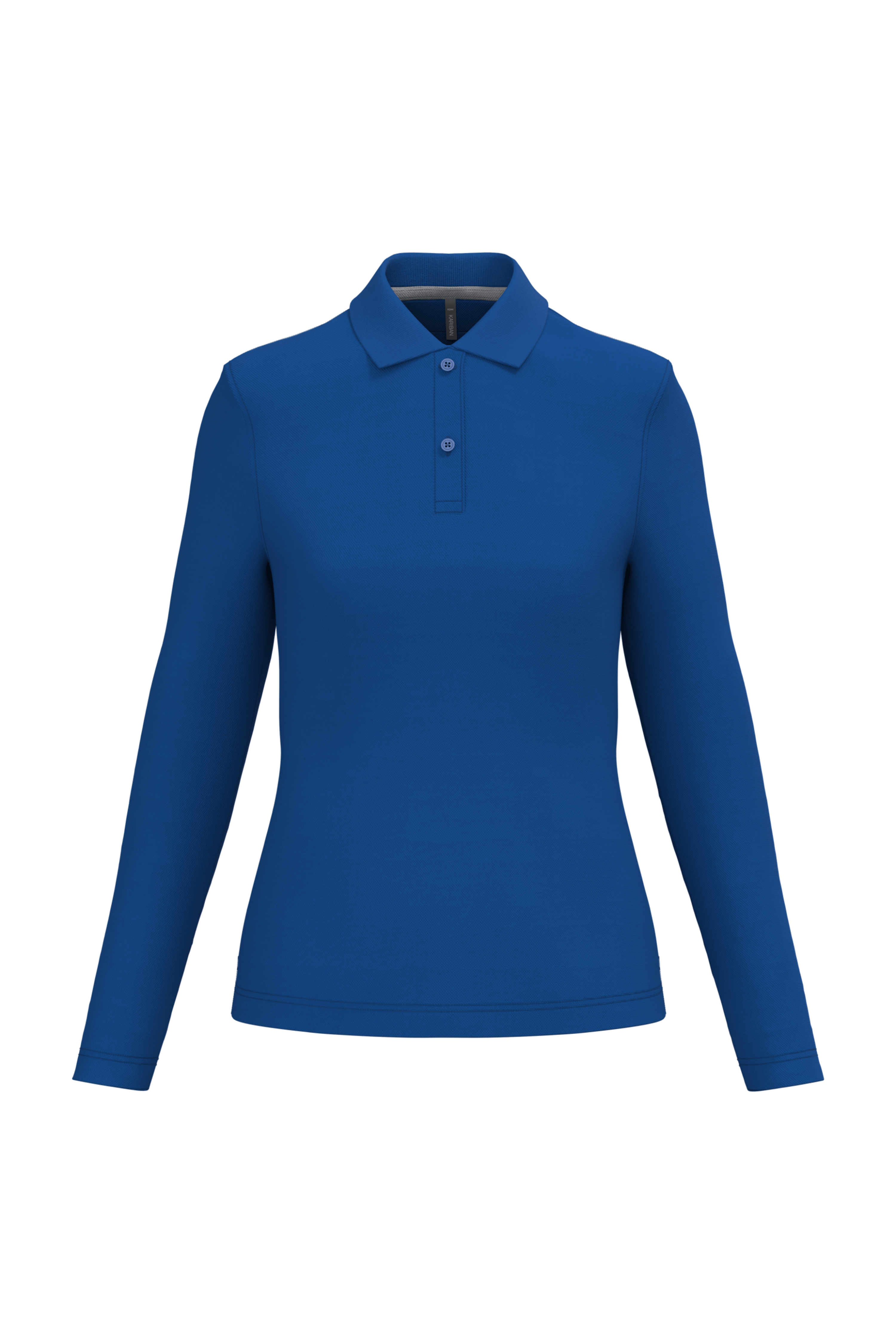 Kariban damespolo lange mouw K244