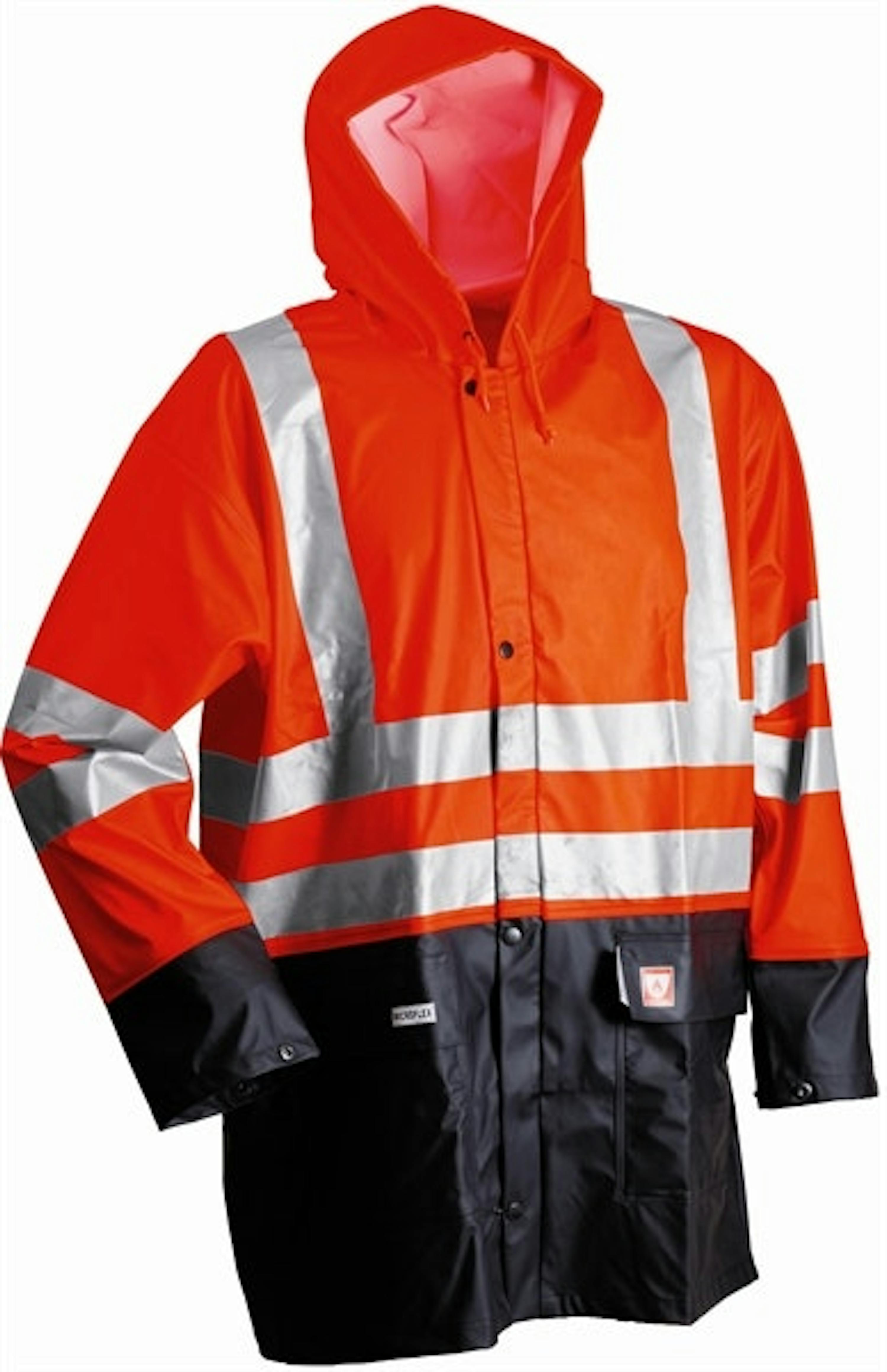 Lyngsoe FR-LR 3055 Vlamvertragende jas - 3XL - Fluor geel / Navy - Fluor geel / Navy, 3XL