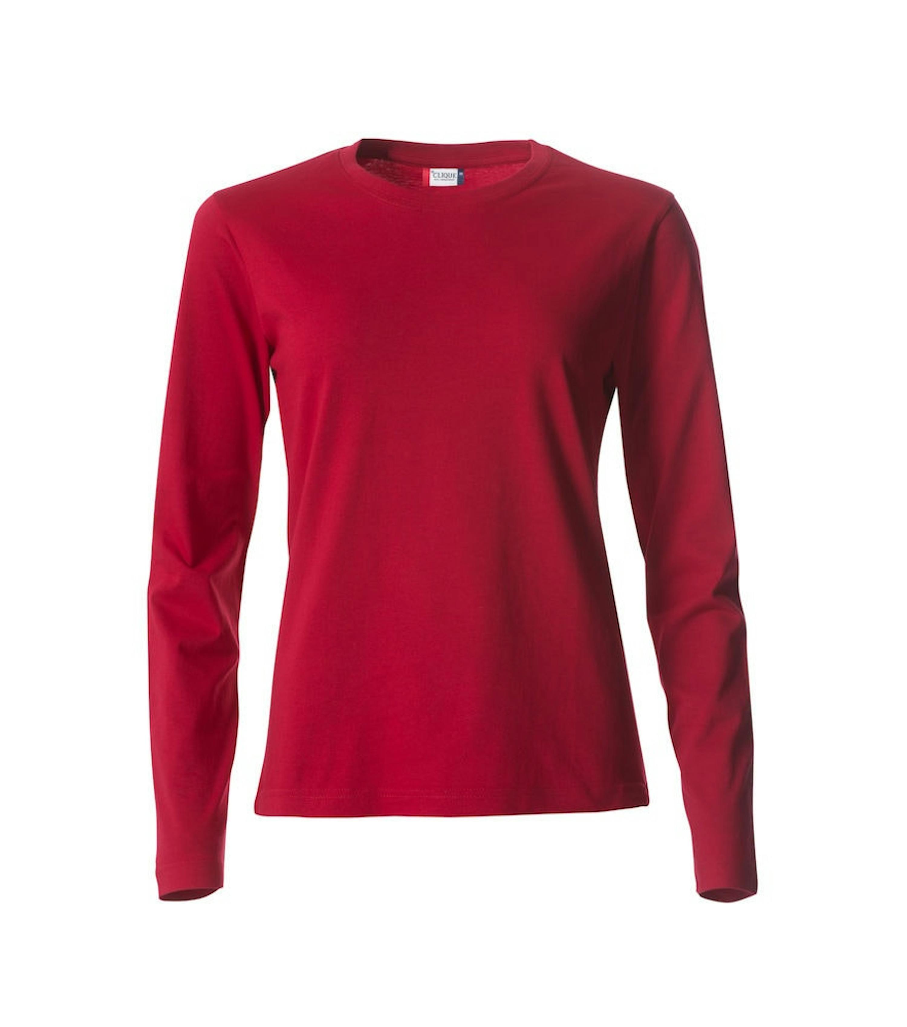 Clique Basic-T L/S Dames 029034