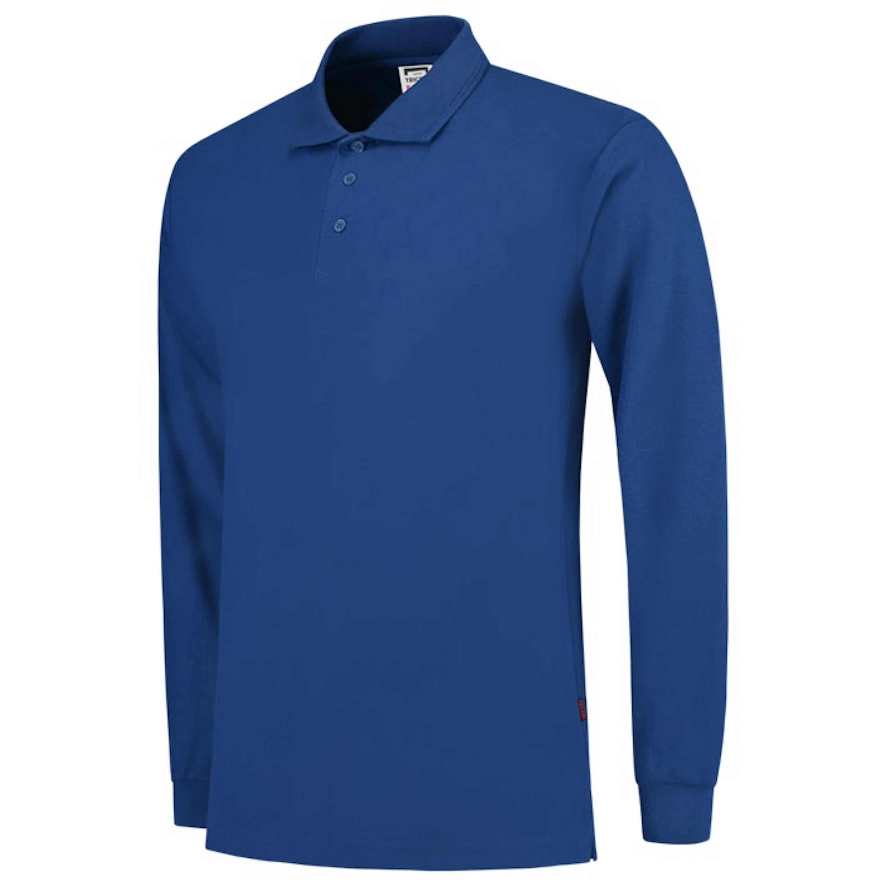 Tricorp PPL-180 poloshirt lange mouw (201009) - 2XL - Royal Blue - 2XL, Royal Blue