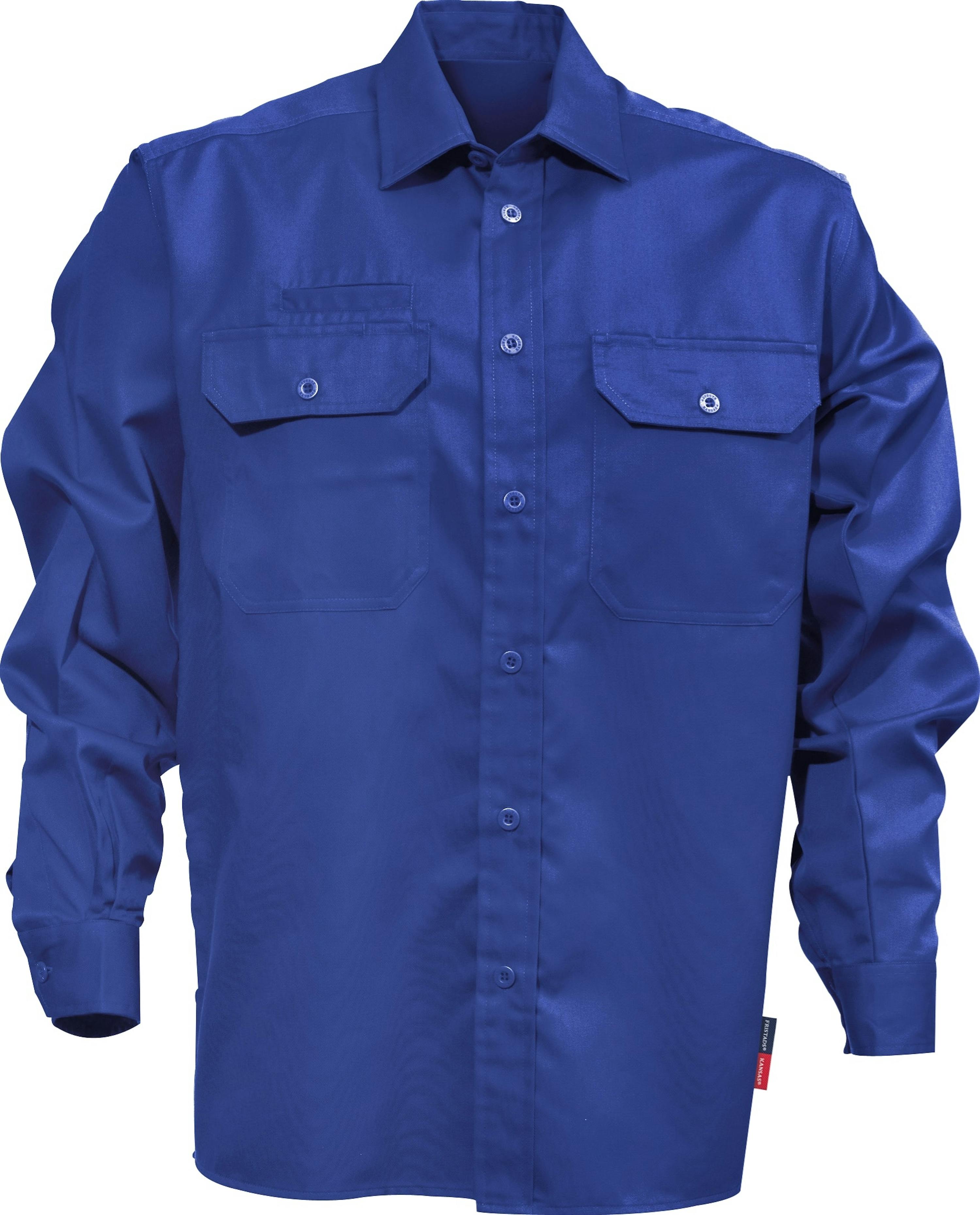 Fristads B60-7385 overhemd (100731) - 2XL - Royal Blue 530 - 2XL, Royal Blue 530