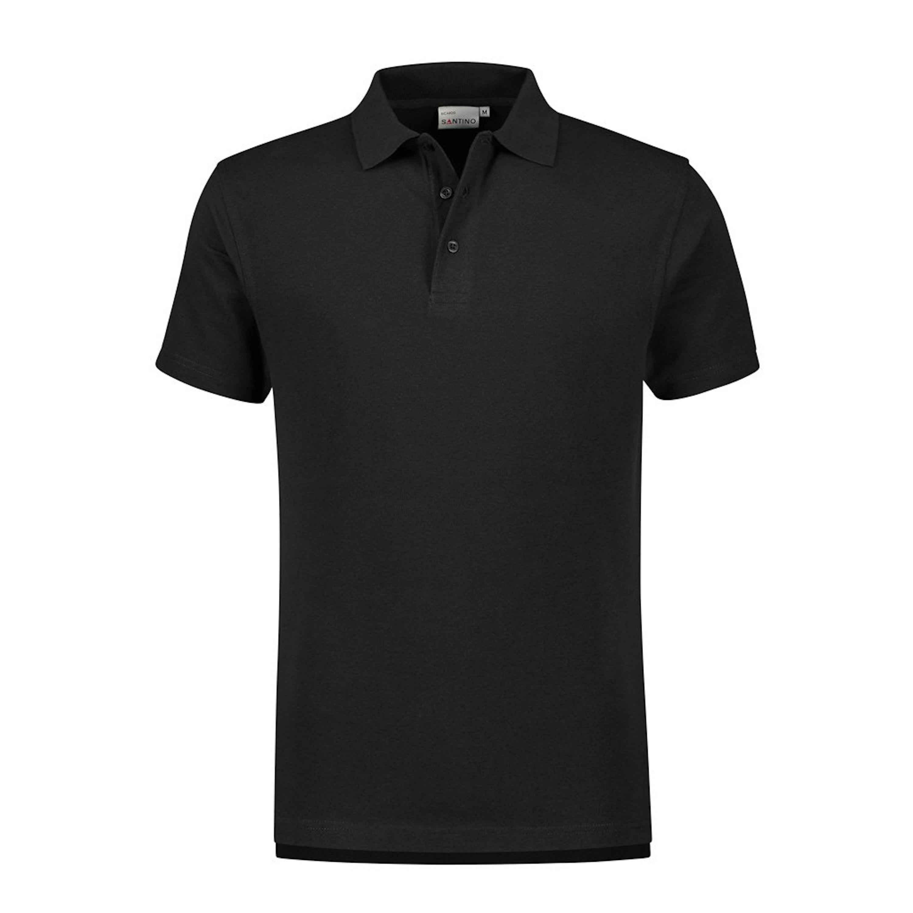 SANTINO Poloshirt Ricardo  - Zwart 8000 - 3XL - 3XL, Zwart 8000