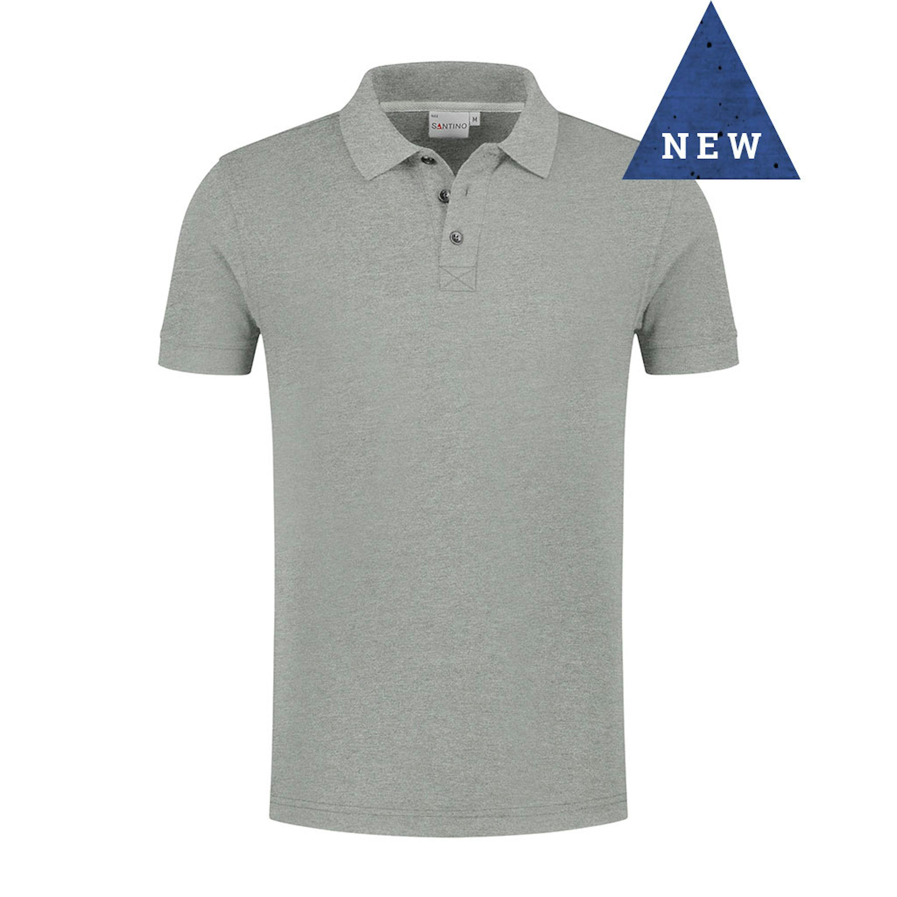SANTINO Poloshirt Max - Zwart 8000 - 3XL - 3XL, Zwart 8000