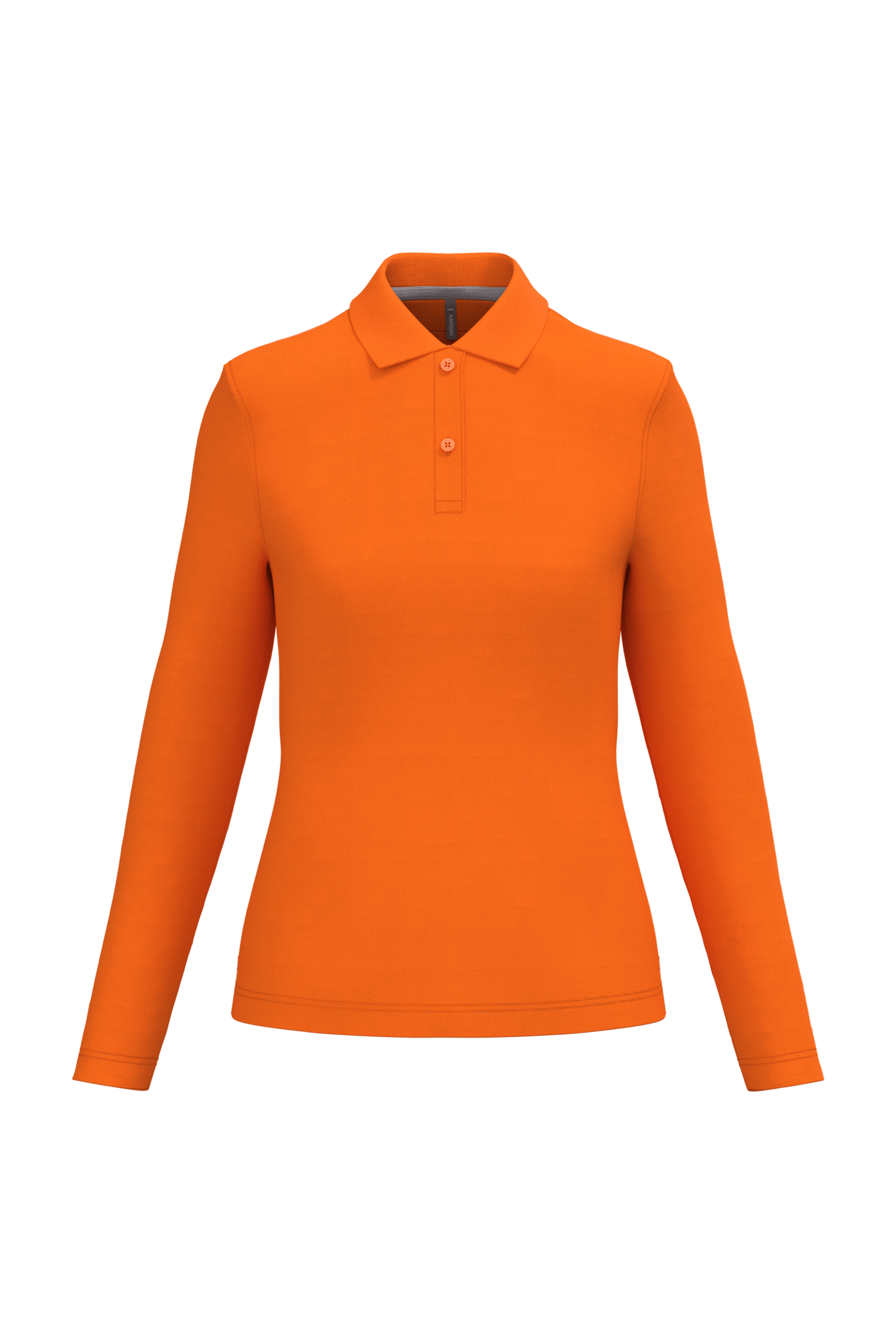 Kariban damespolo lange mouw K244