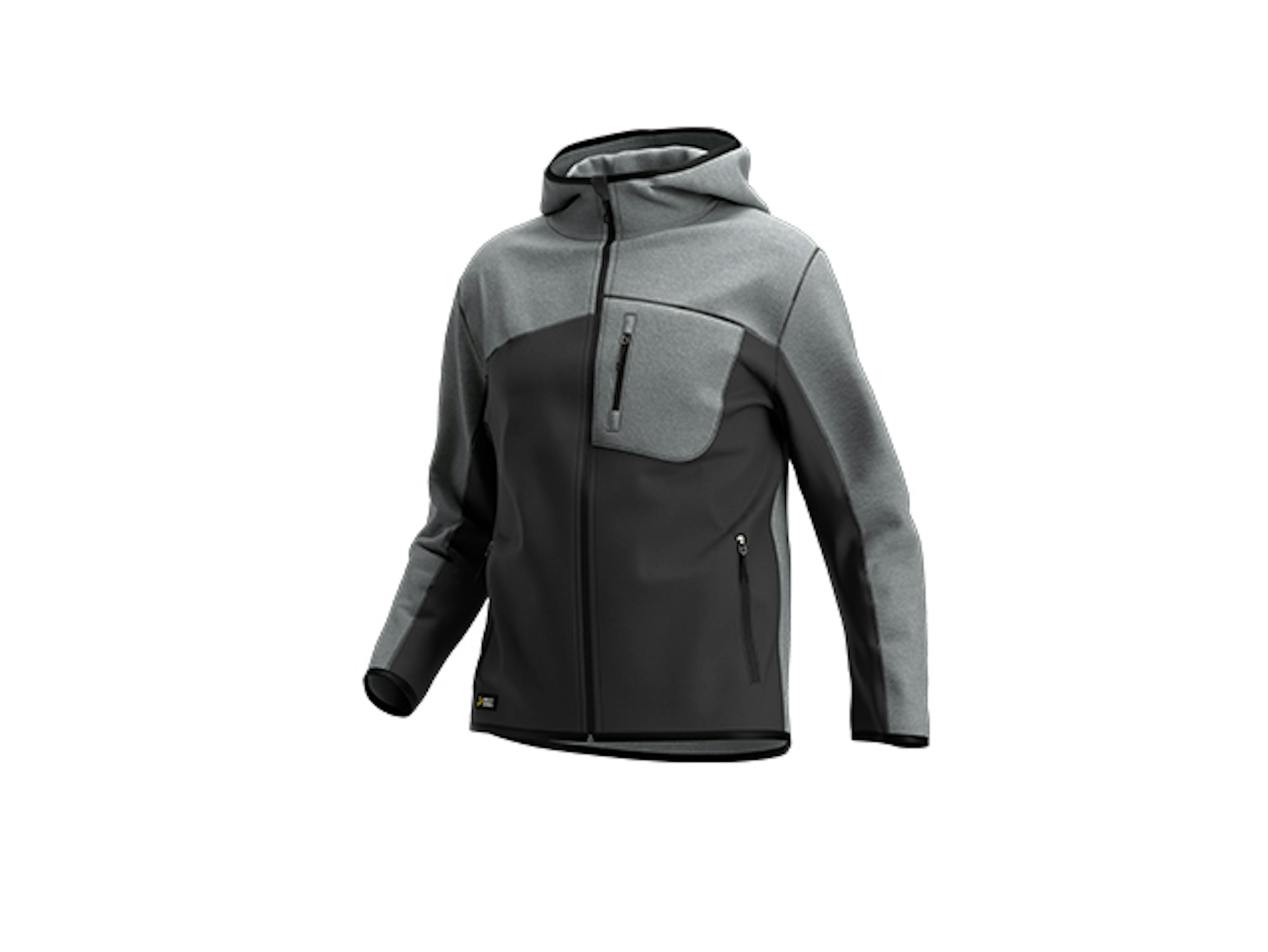 Safety Jogger Hoodie Oak Heren - Donkergrijs / Lichtgrijs (155), XL