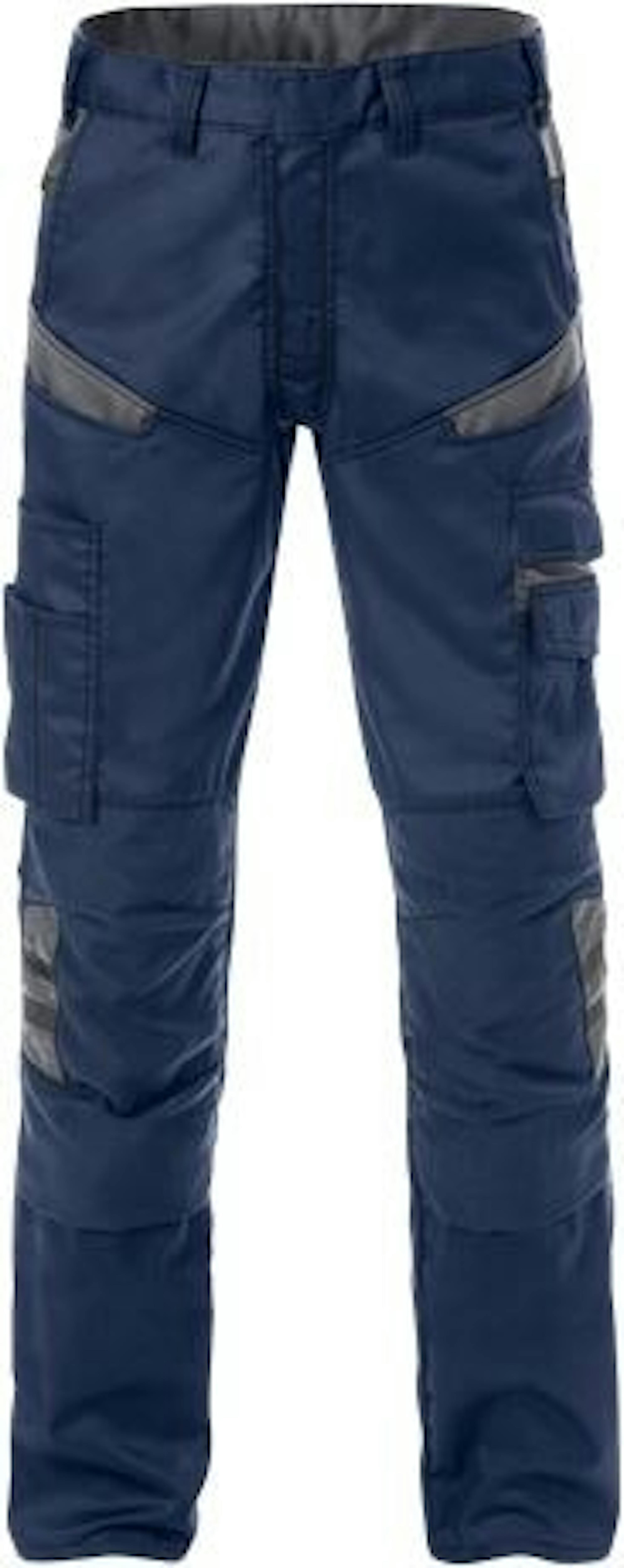 Fristads Fusion Werkbroek 2555 STFP Kniezakken (129482) - 100 - Navy / Grey 586 - 100, Navy / Grey 586