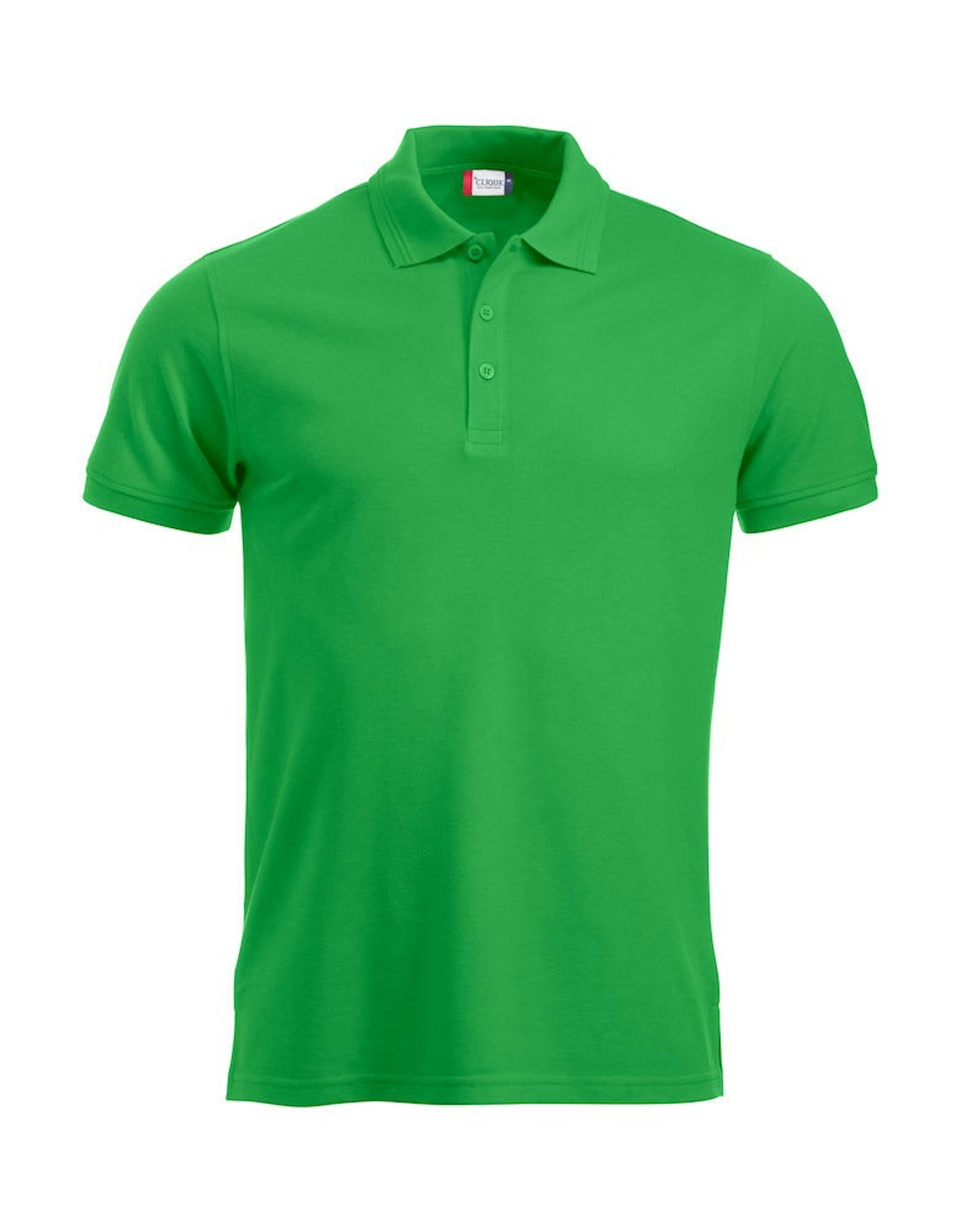 Clique poloshirt Manhattan 028250 - 3XL - Appelgroen - 605 - Appelgroen - 605, 3XL