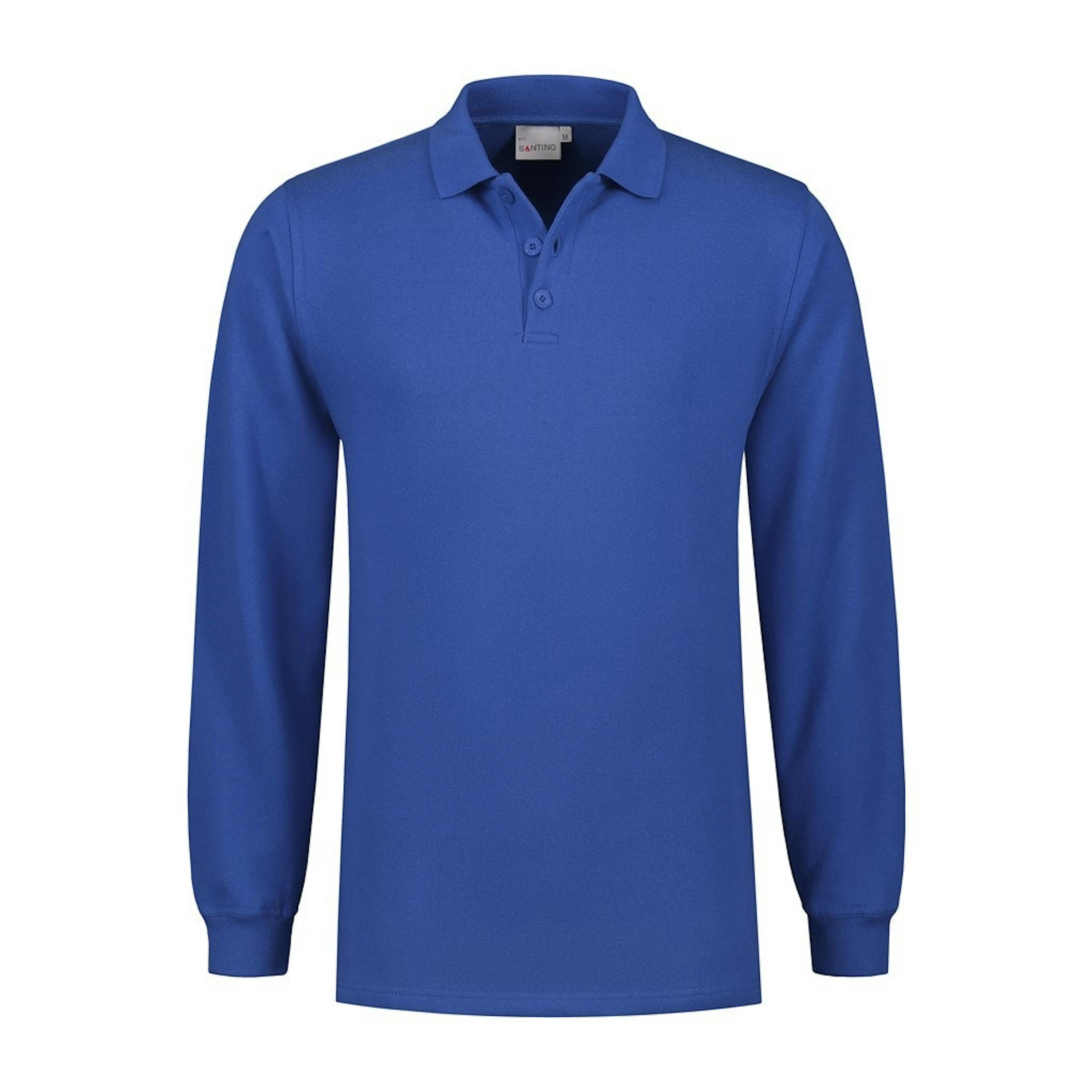 SANTINO Polosweater Rick - 5XL - Royal Blue 6016 - Royal Blue 6016, 5XL