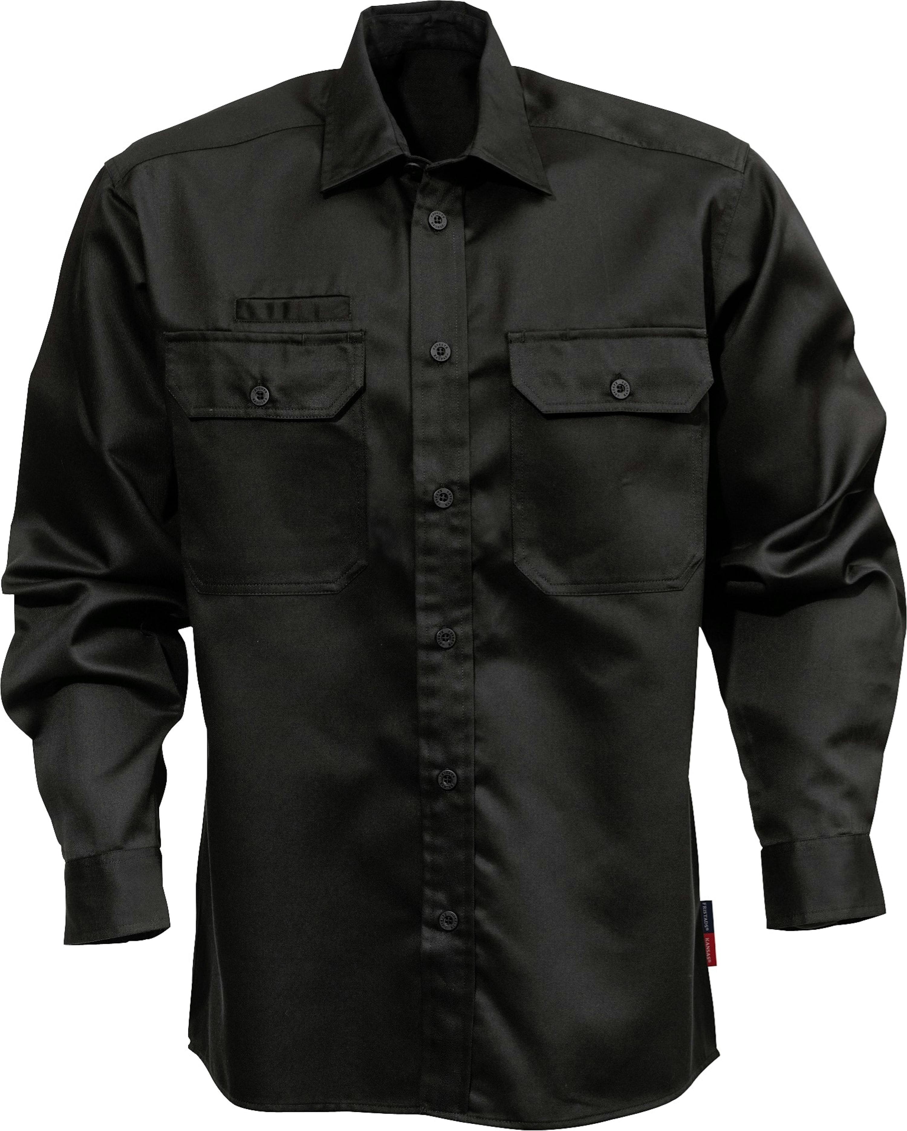 Fristads B60-7385 overhemd (100731) - 2XL - Black 940 - 2XL, Black 940